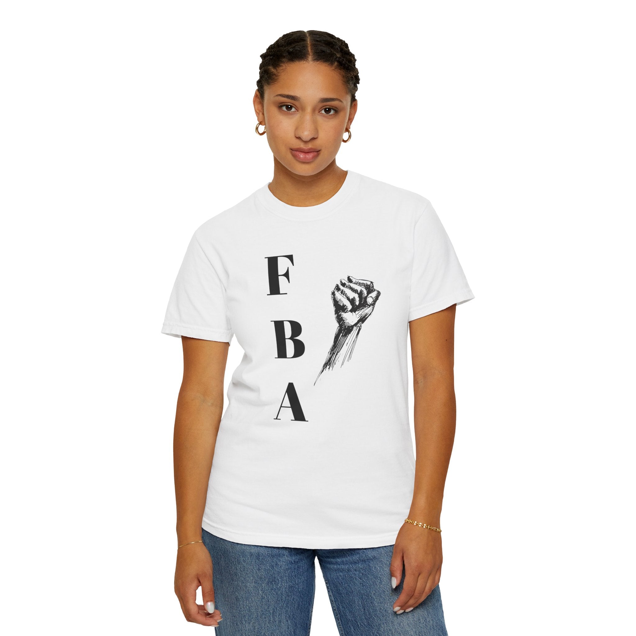 Heritage Pride: Foundational Black American (FBA) Unisex Garment-Dyed T-Shirt - Celebrate History and Identity