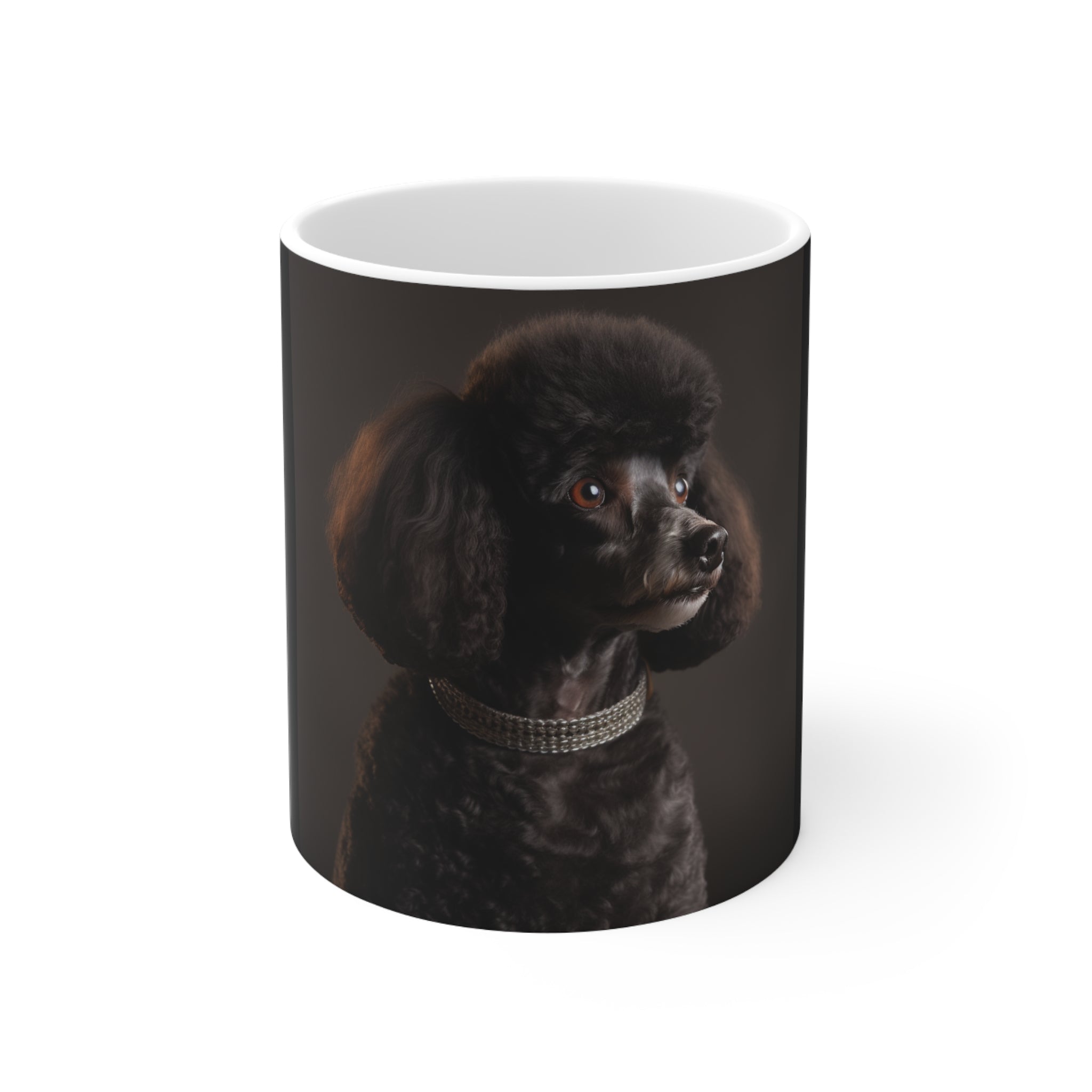 Poodle Owner Furry Friend Dog Photo Ceramic Mug 11oz - Personalized Pet Mug for Dog Lovers | Cherish Your Canine Companion with Every Sip