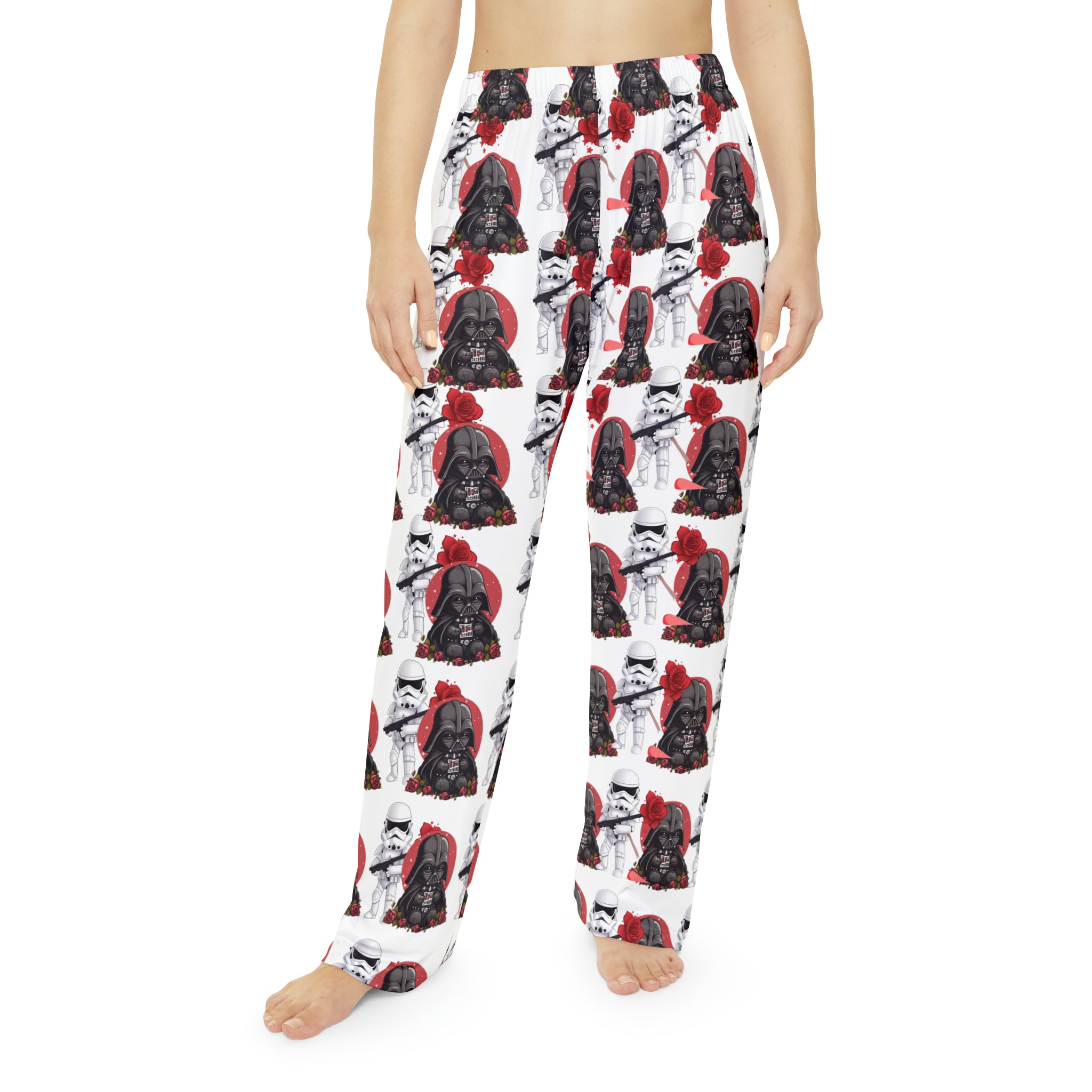 Add this to Your Original Trilogy Theme. Be Unique and Original. Trendy and Comfy Popular Iconic Galaxy Empire Women's Pajama Pants (AOP) - Perfect Loungewear Perfect for Watching Prequels or Trilogies