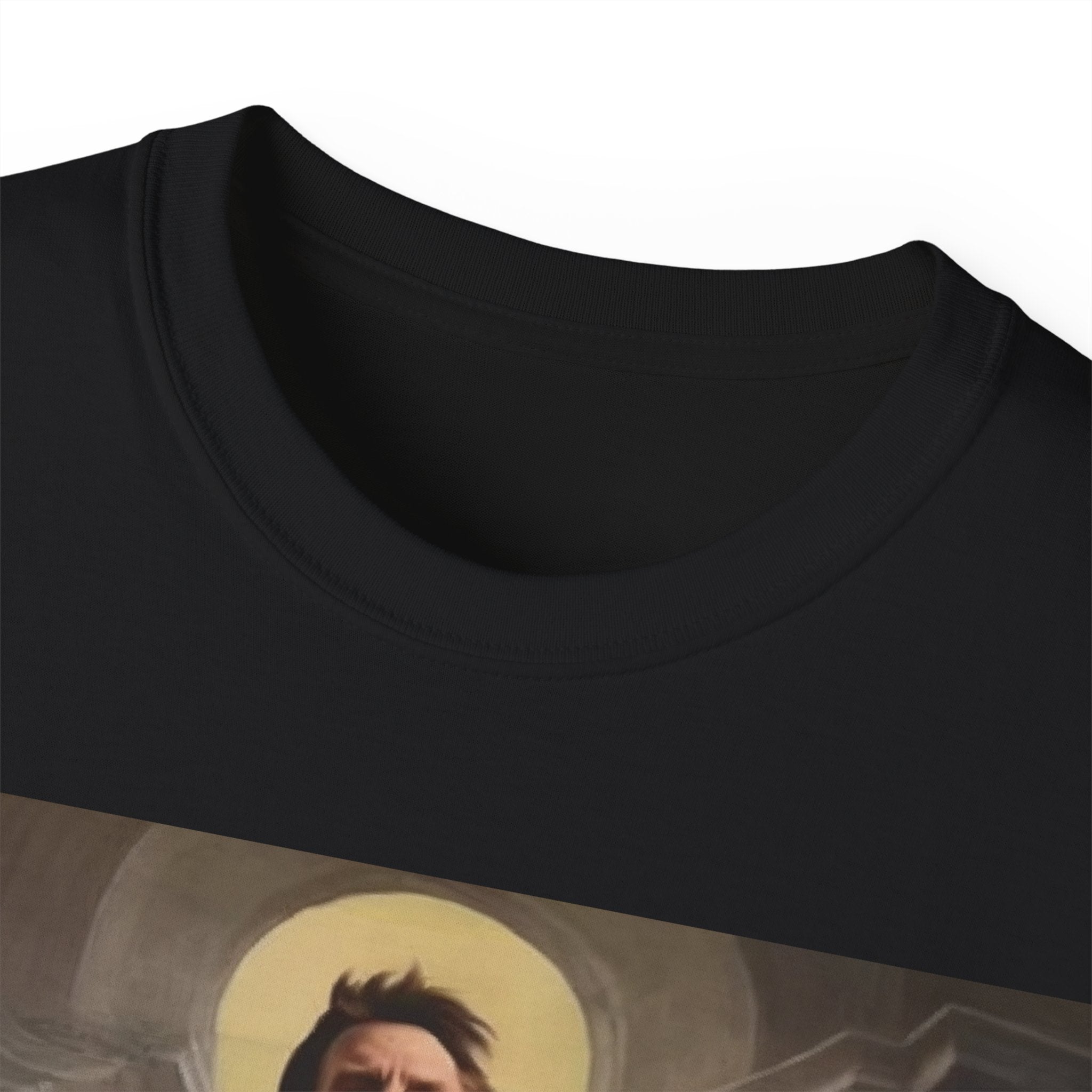 God of Soccer Shirt Michelangelo Art - Funny Sports T-Shirt - Unisex Ultra Cotton Footballer Shirt - Patron Saint of Football Artistic Top - Renaissance Sports Fan Gift