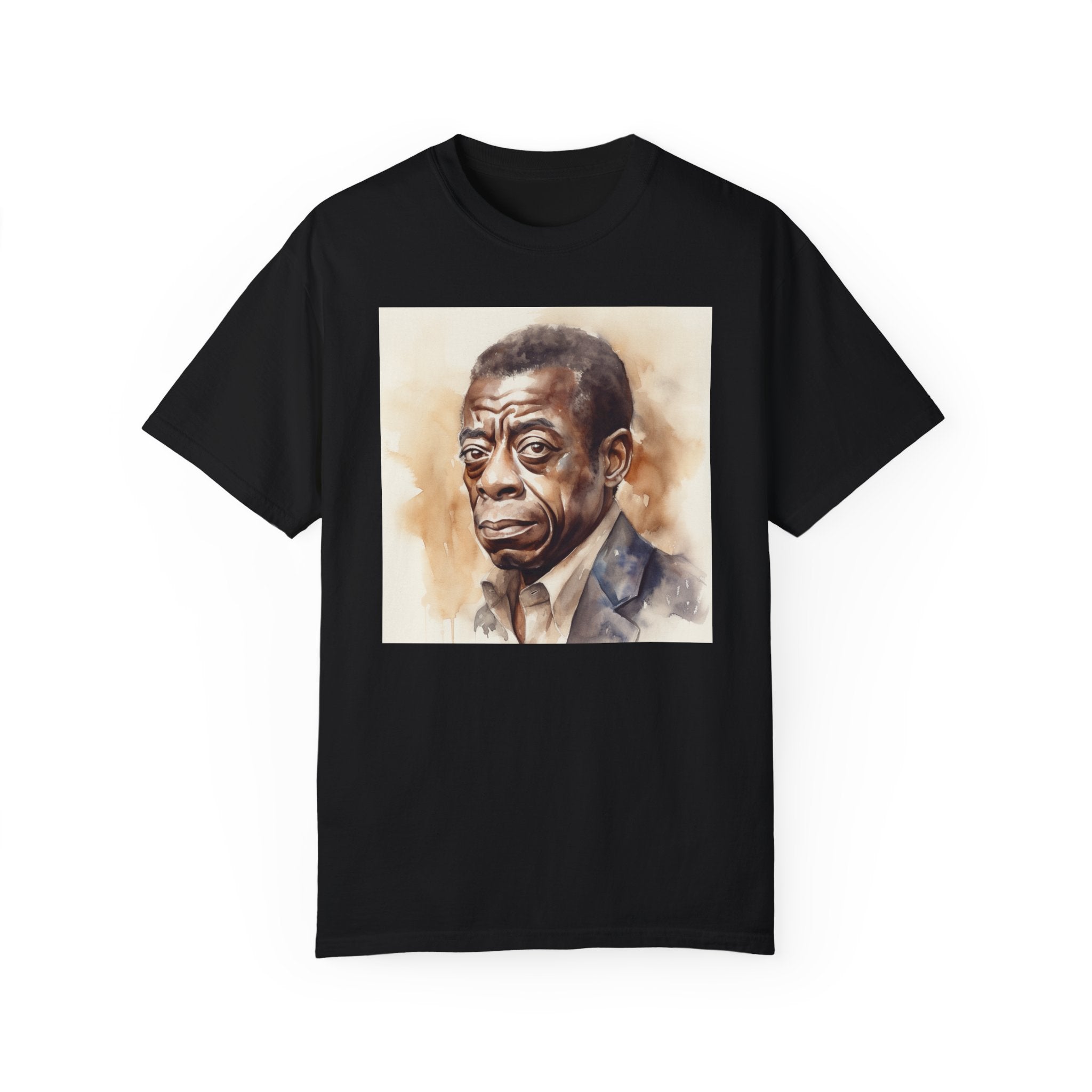 Iconic African American Pioneer Portrait Unisex Garment-Dyed T-shirt - Tribute to a Renowned Writer and Civil Rights Activist