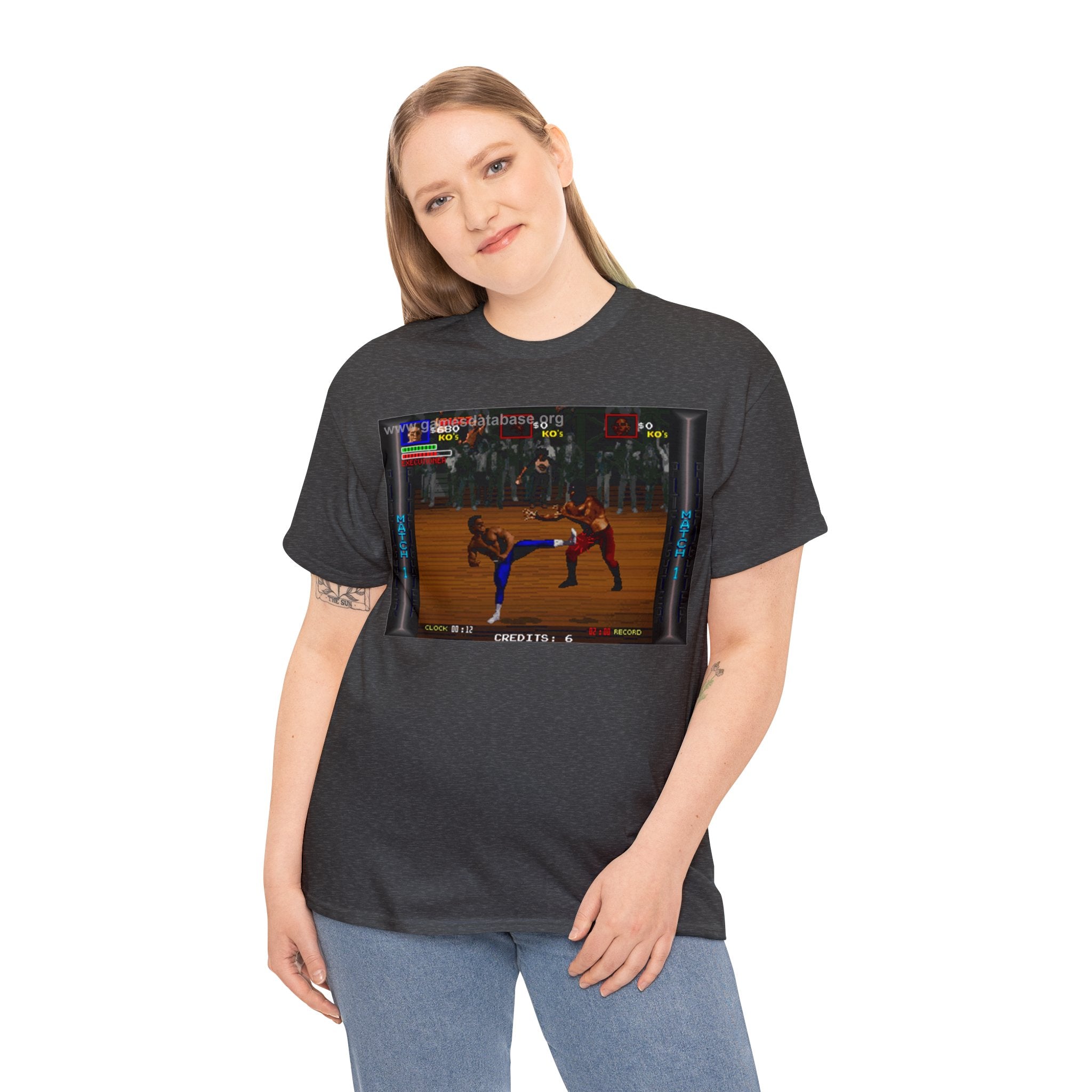 🕹️ Gift for Retro and Vintage Fans Arcade Game Retro Shirt Unisex Heavy Cotton Tee - Nostalgic Vintage Gaming Apparel for Arcade Enthusiasts