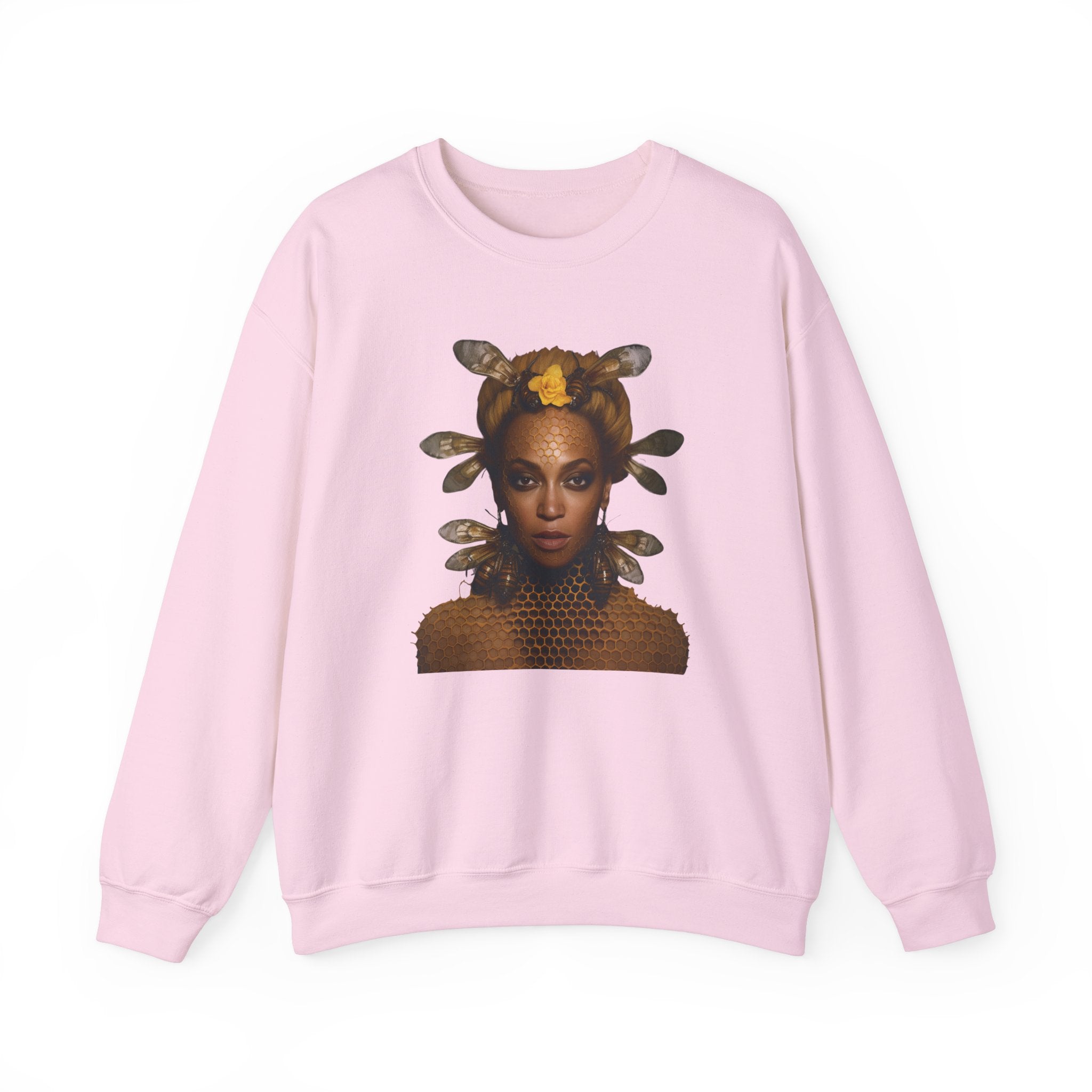 Queen Bee Unisex Heavy Blend™ Crewneck Sweatshirt - Embrace Your Inner Royalty with Iconic Pop Style