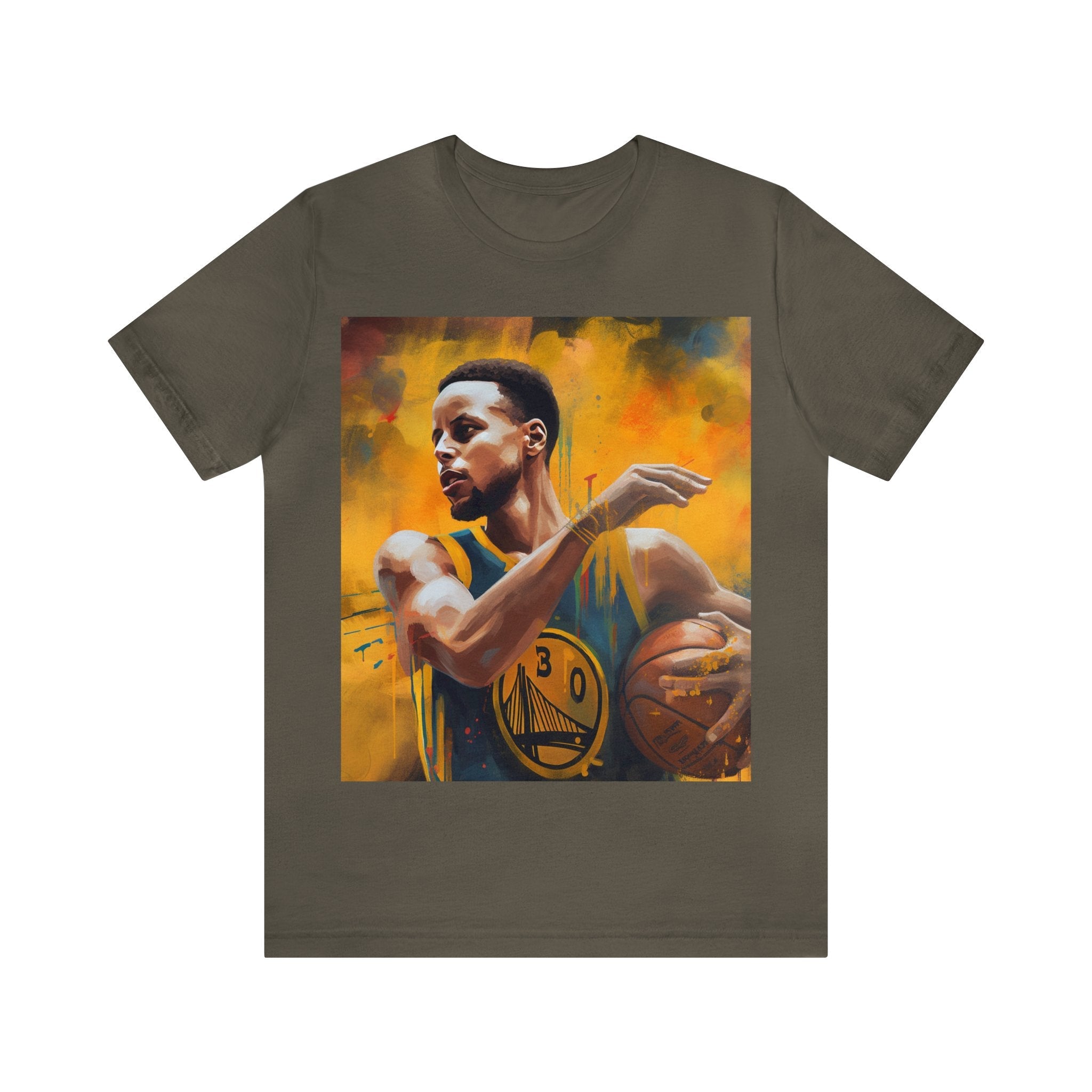 Support Your Warrior From the Golden State!  Wear to any Event! Dynamic Basketball Athlete 3-Point Shooter Unisex Jersey Tee - Premium Sports Fan Apparel for Sports Fans and Fans of Dynamic Players