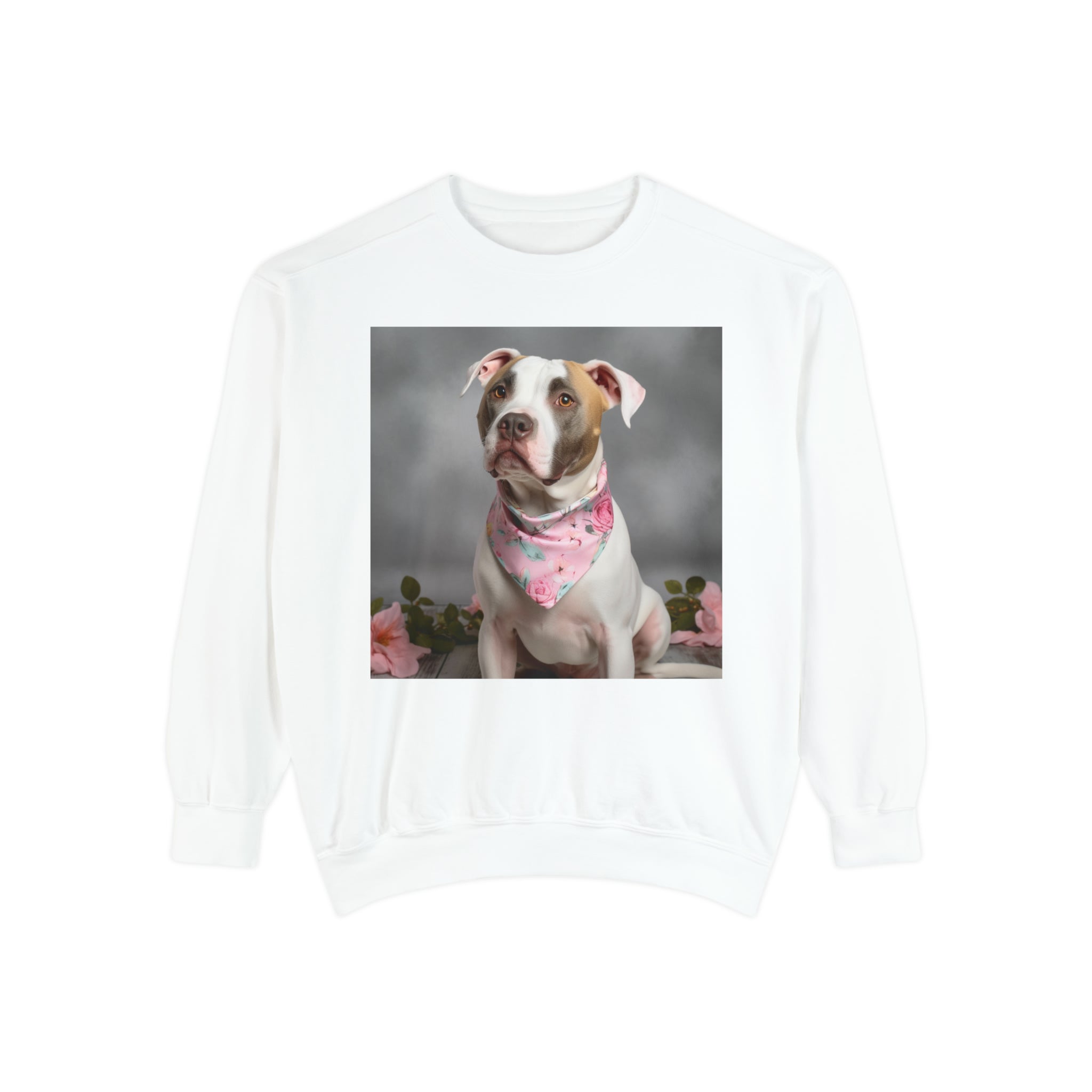 Perfect Shirt for Something Comfortable to Run Errands or Spending Time with Friends Gift Express Your Love with the Dog Mom Gift for Mother's and Daughter Women's Garment-Dyed Sweatshirt