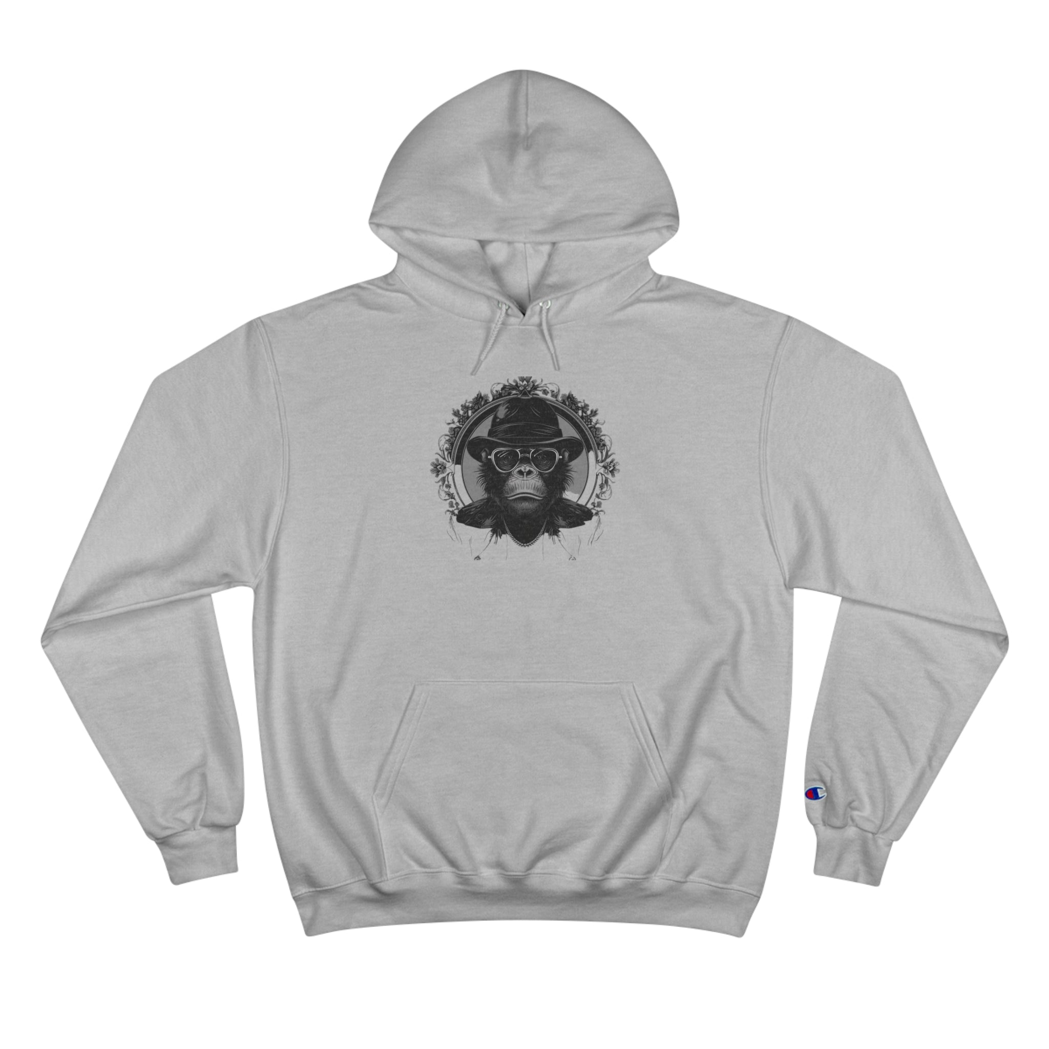 Primal Cool Chimp Design Hoodie