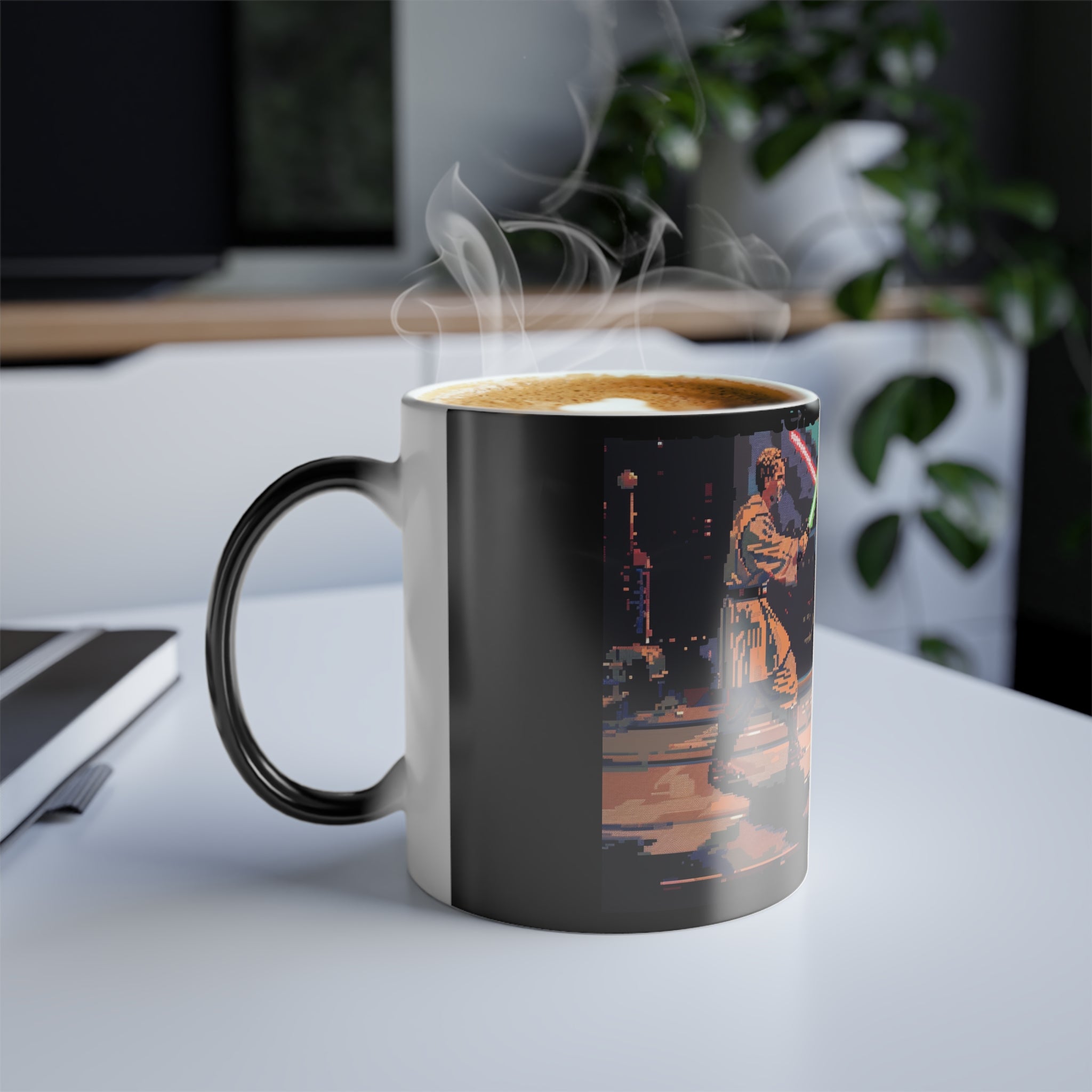 Galactic Betrayal: Order 66 - A Dark Lord's Quest Color Morphing Mug - 11oz 'Journey in a Cup' Inspired by the Infamous Darth