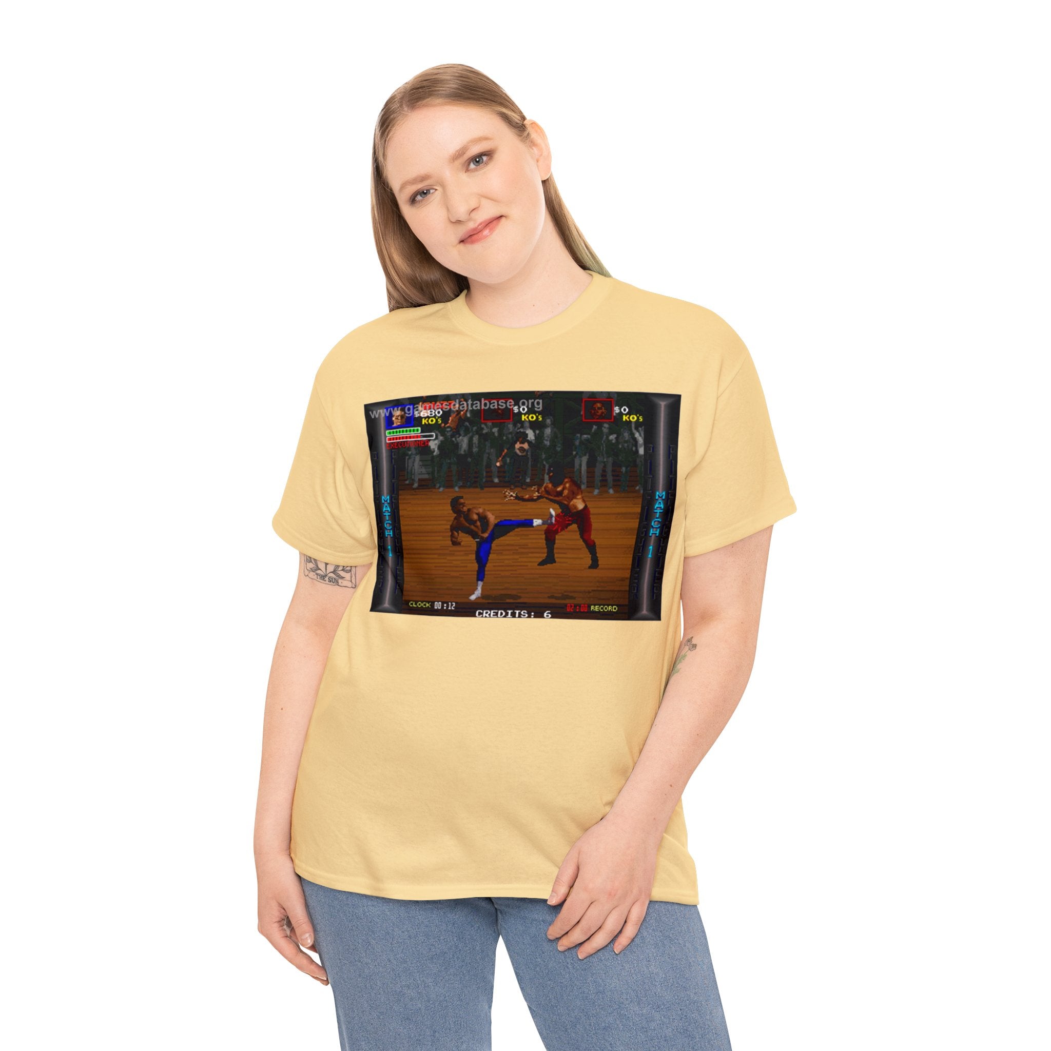 🕹️ Gift for Retro and Vintage Fans Arcade Game Retro Shirt Unisex Heavy Cotton Tee - Nostalgic Vintage Gaming Apparel for Arcade Enthusiasts