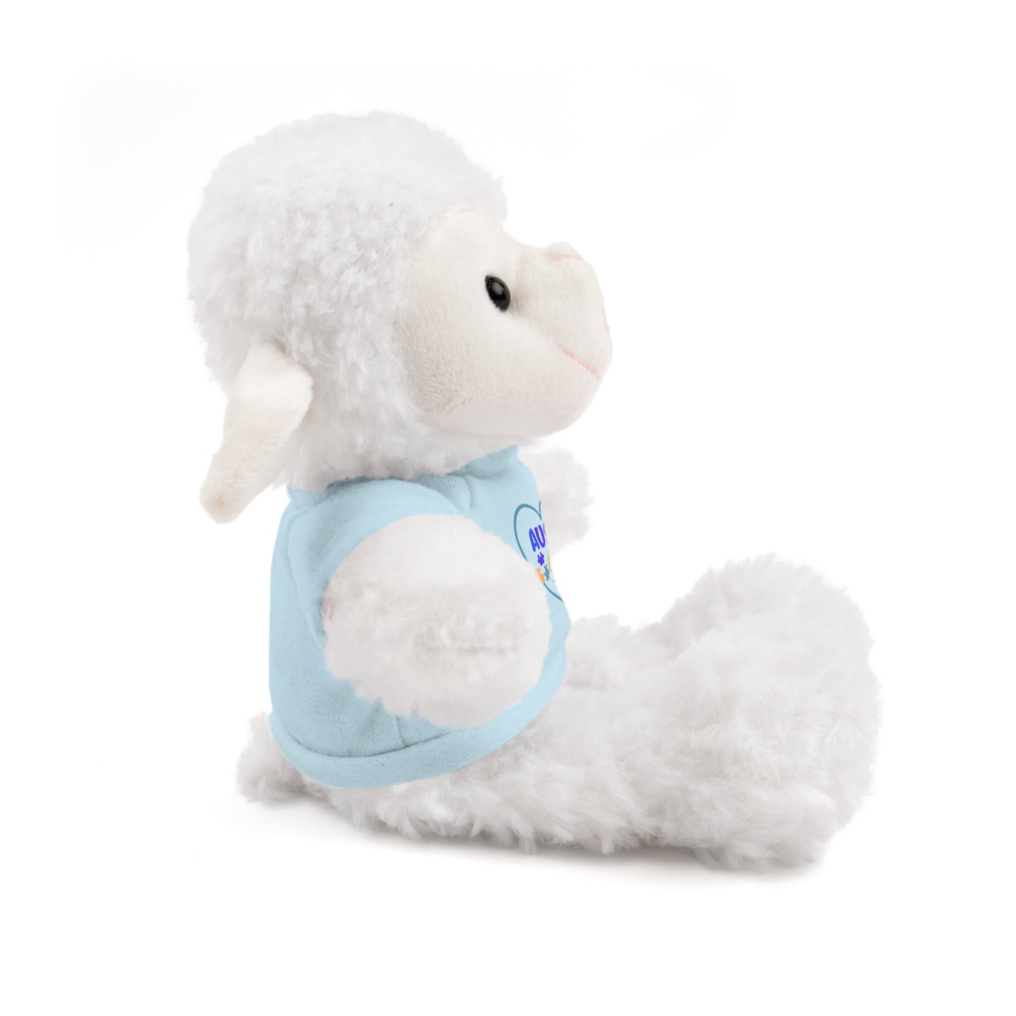 Celebrate Your 'Ausome Sister' with Autism Awareness Stuffed Bear - Customized Tee Included