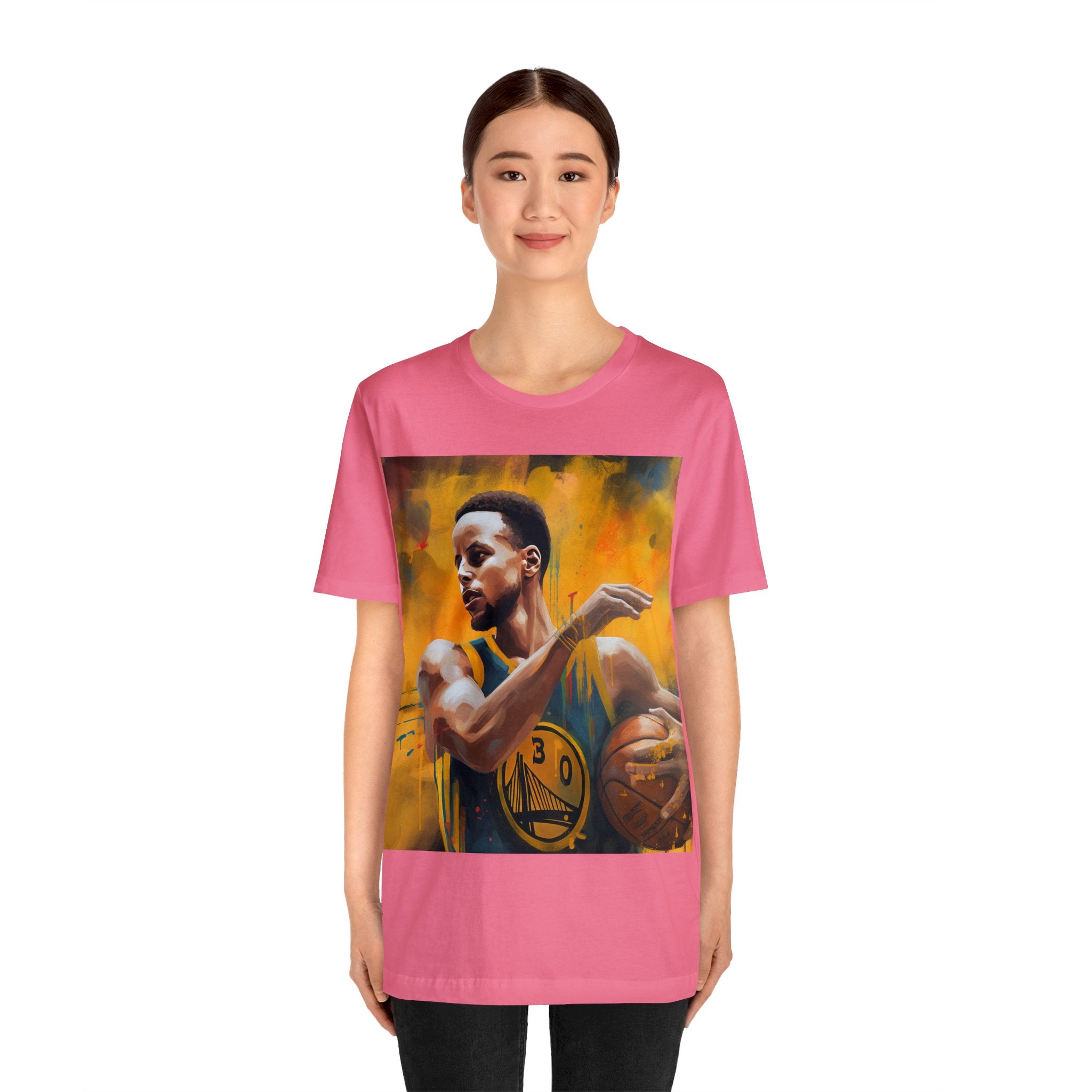 Stylish Shirt for Wear to any Event! Dynamic Basketball Athlete 3-Point Shooter Unisex Jersey Tee - Premium Sports Fan Apparel for Sports Fans and Fans of Dynamic Players