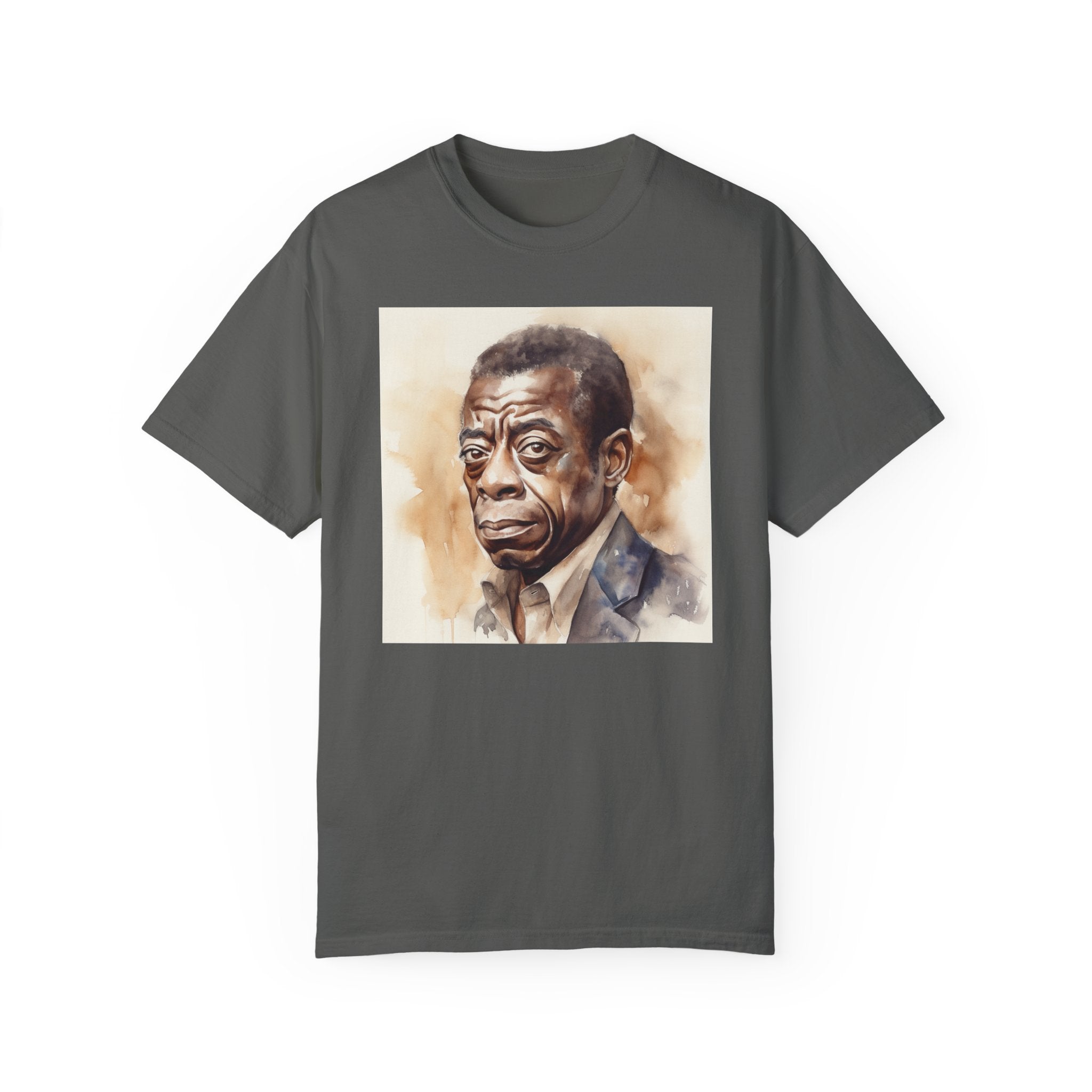 Iconic African American Pioneer Portrait Unisex Garment-Dyed T-shirt - Tribute to a Renowned Writer and Civil Rights Activist