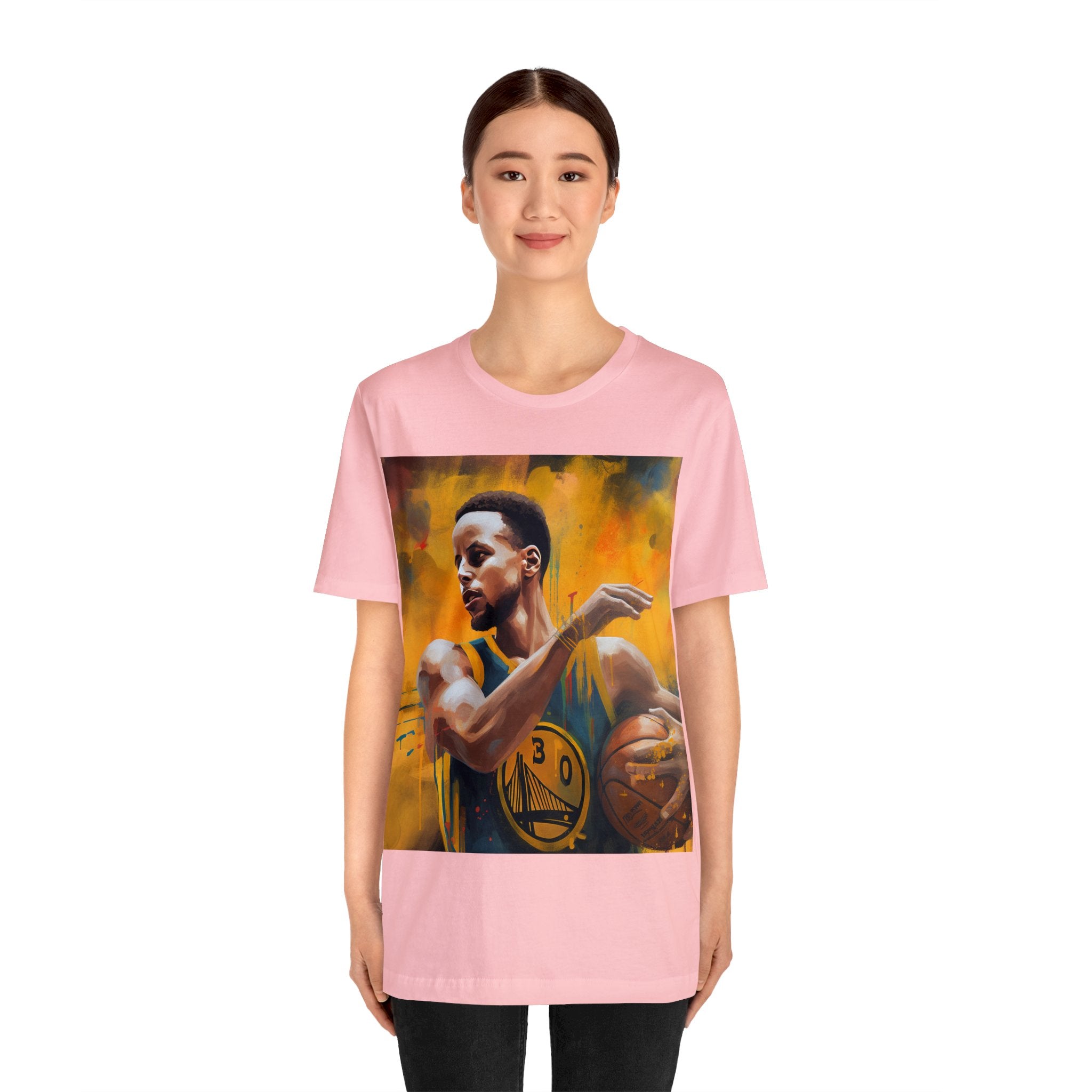 Stylish Shirt for Wear to any Event! Dynamic Basketball Athlete 3-Point Shooter Unisex Jersey Tee - Premium Sports Fan Apparel for Sports Fans and Fans of Dynamic Players