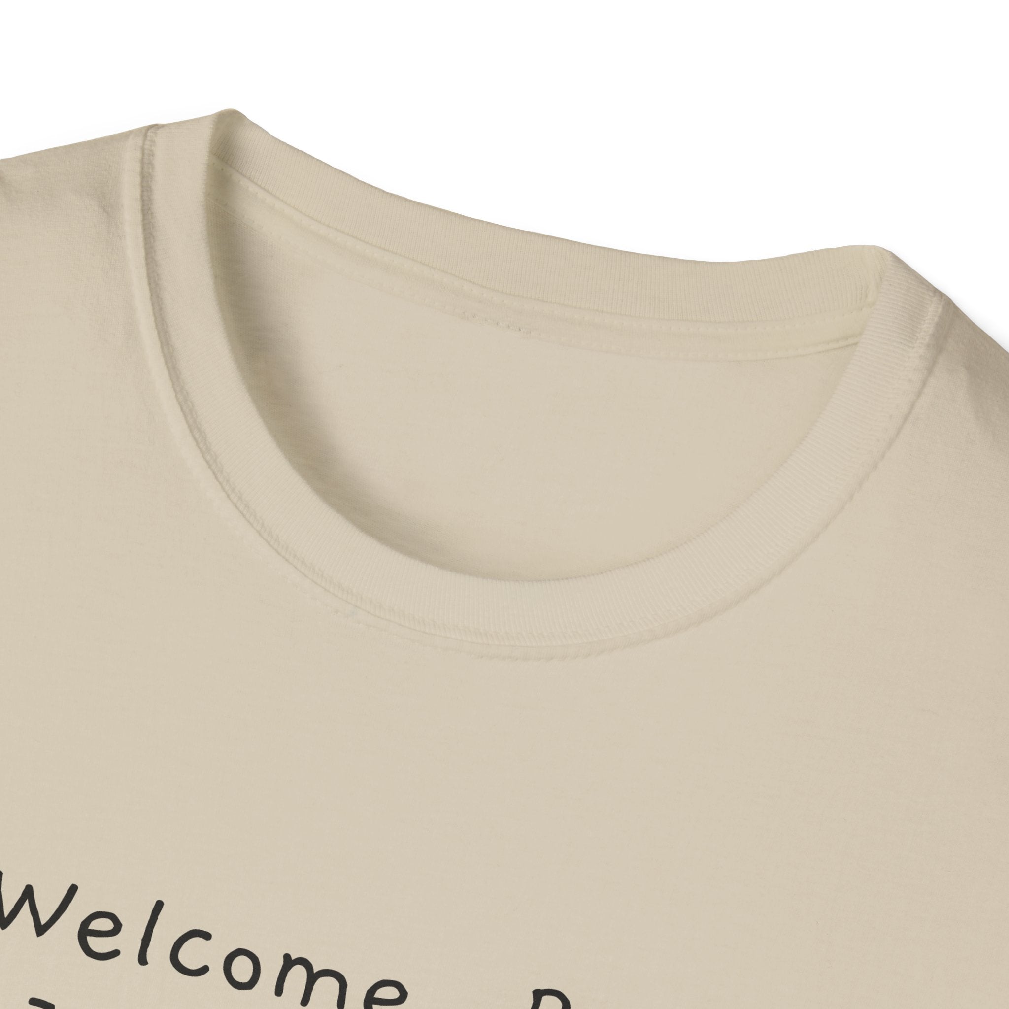 OCD Funny T-Shirt "Welcome, But: [✓] Don’t Touch, [✓] No Mess, [✓] Follow My Lead" Unisex Softstyle T-Shirt: A Humorous Take on Hosting Perfection Funny T-Shirt