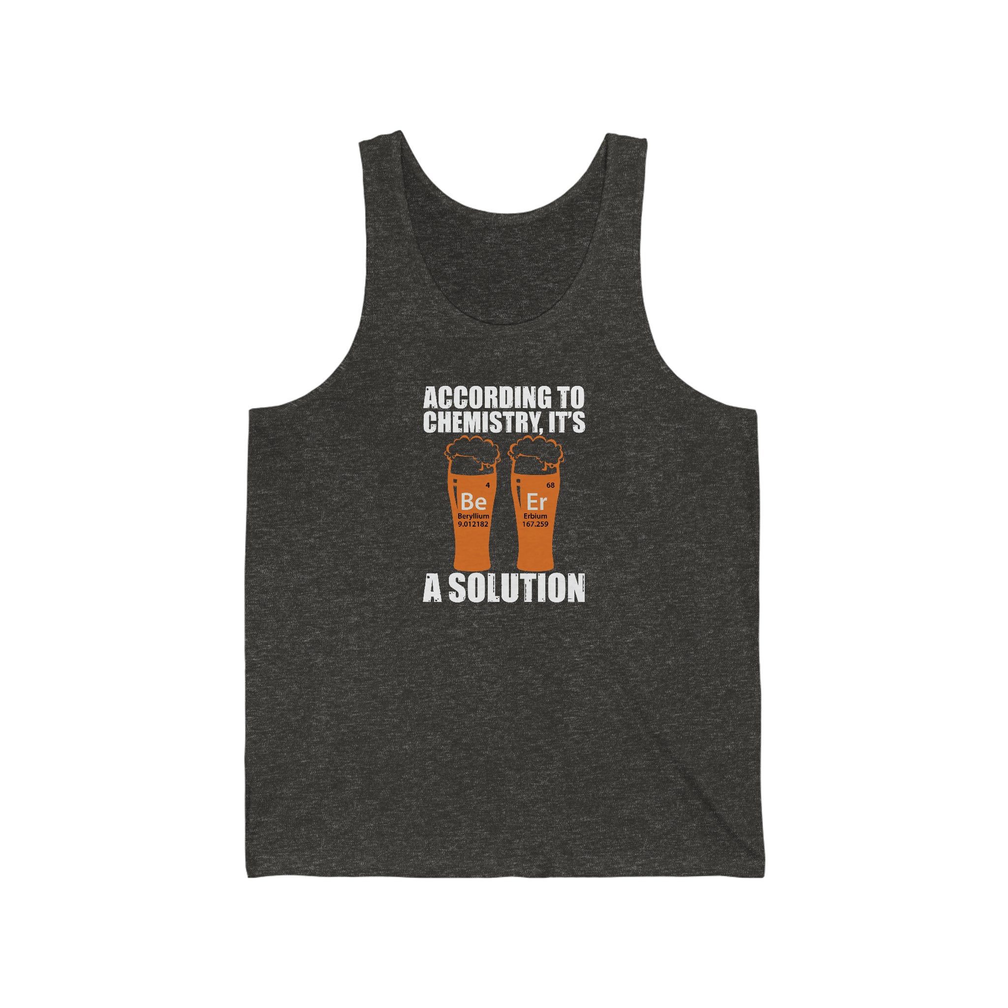 Funny Gift  Beer Periodic Table Tank-Top | Funny Science-Themed Tank for Beer Enthusiasts Gift for Her Birthday Present for Wife Anniversary