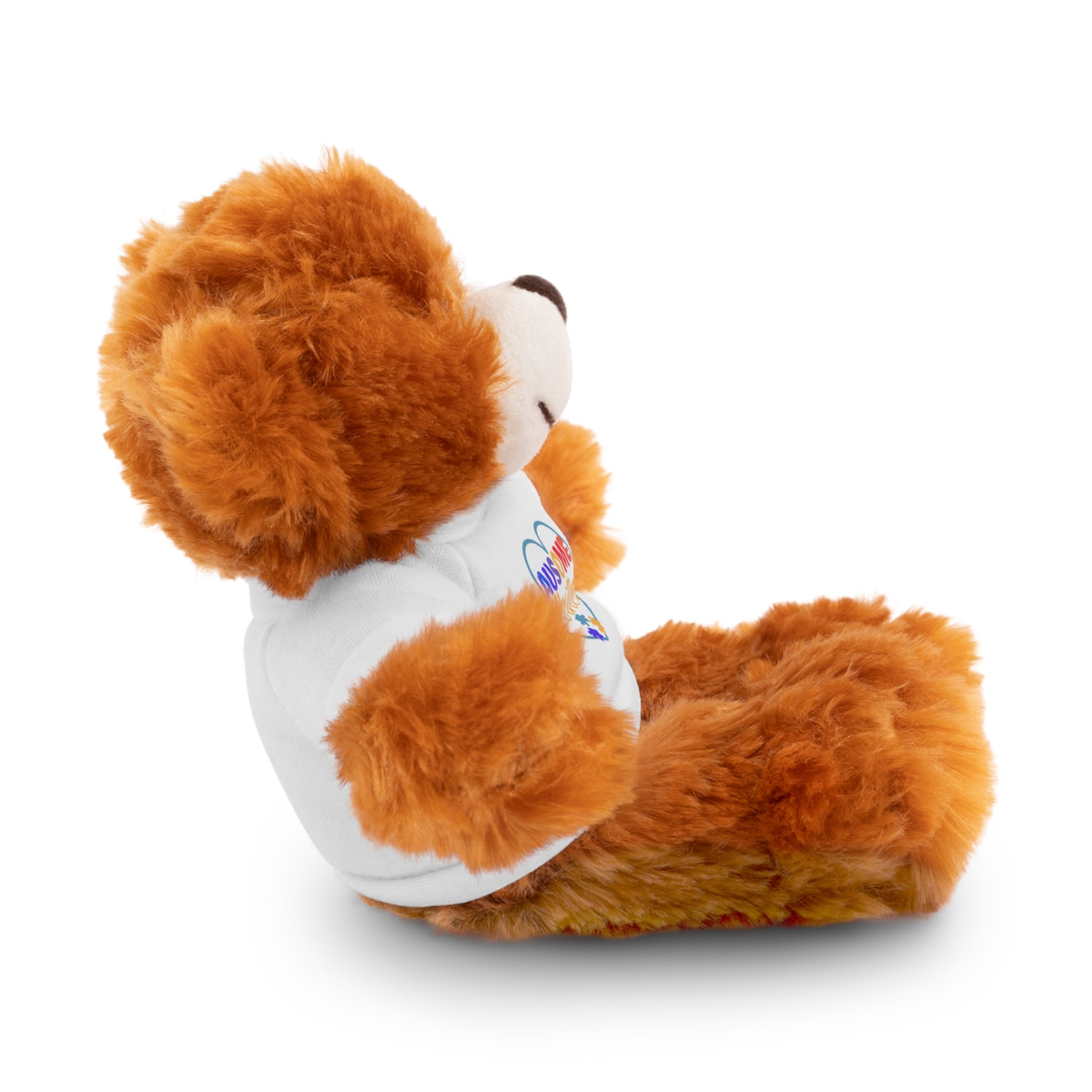 Show Support for Autism Sufferers and celebrate Your 'Ausome Brother' with Autism Awareness Stuffed Bear - Customized Tee Included