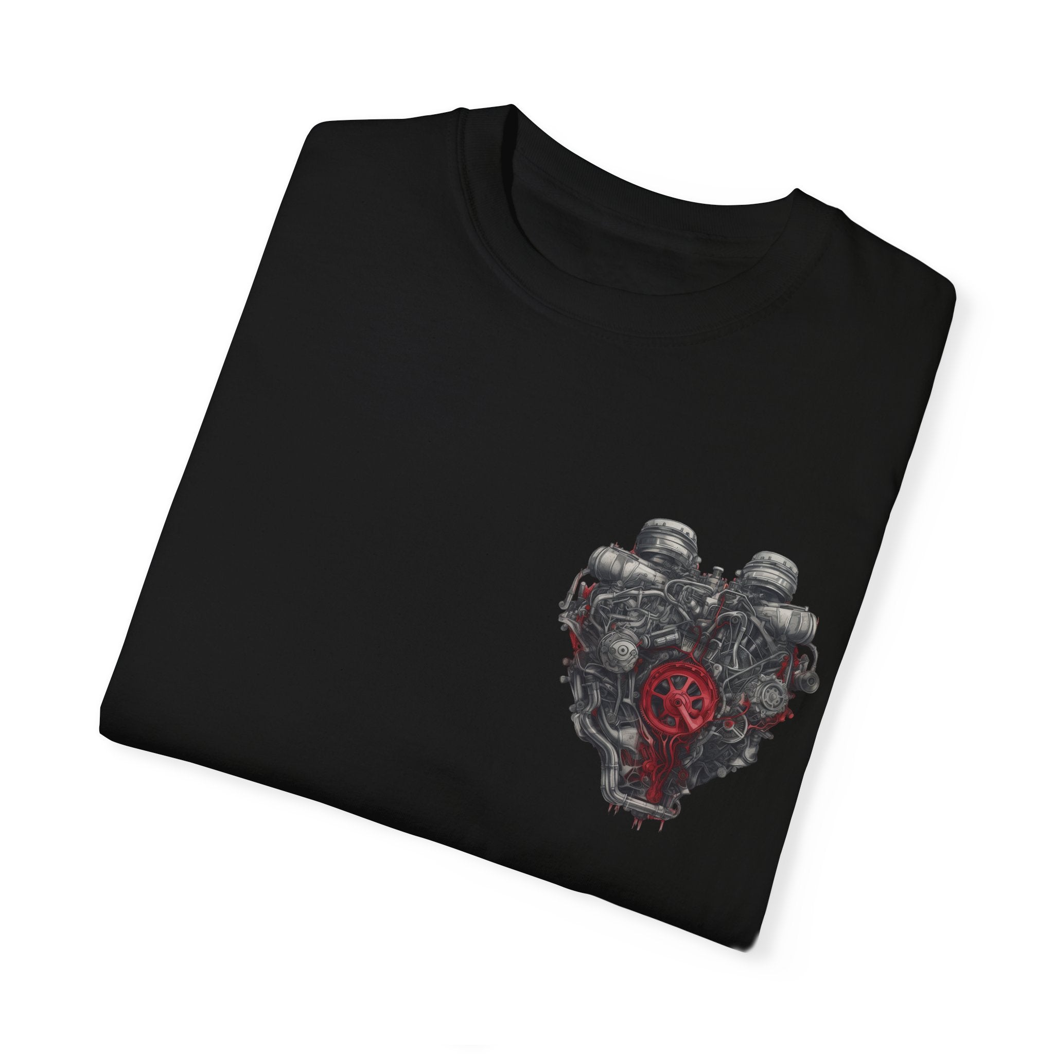 Diesel Engine Heart illustration for Medical Students T-shirt for Engineers Gift for Funny Gift Idea for Him for Her Present Funny Shirt