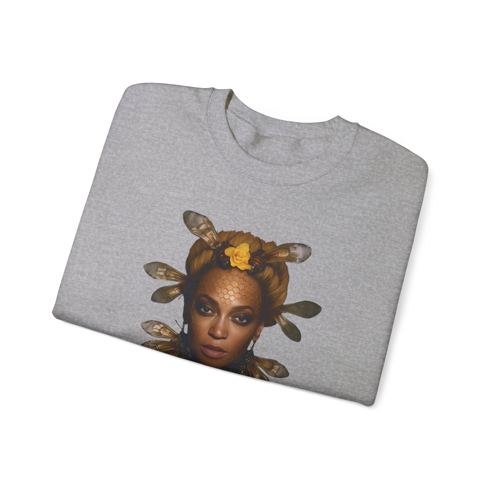 Queen Bee Unisex Heavy Blend™ Crewneck Sweatshirt - Embrace Your Inner Royalty with Iconic Pop Style