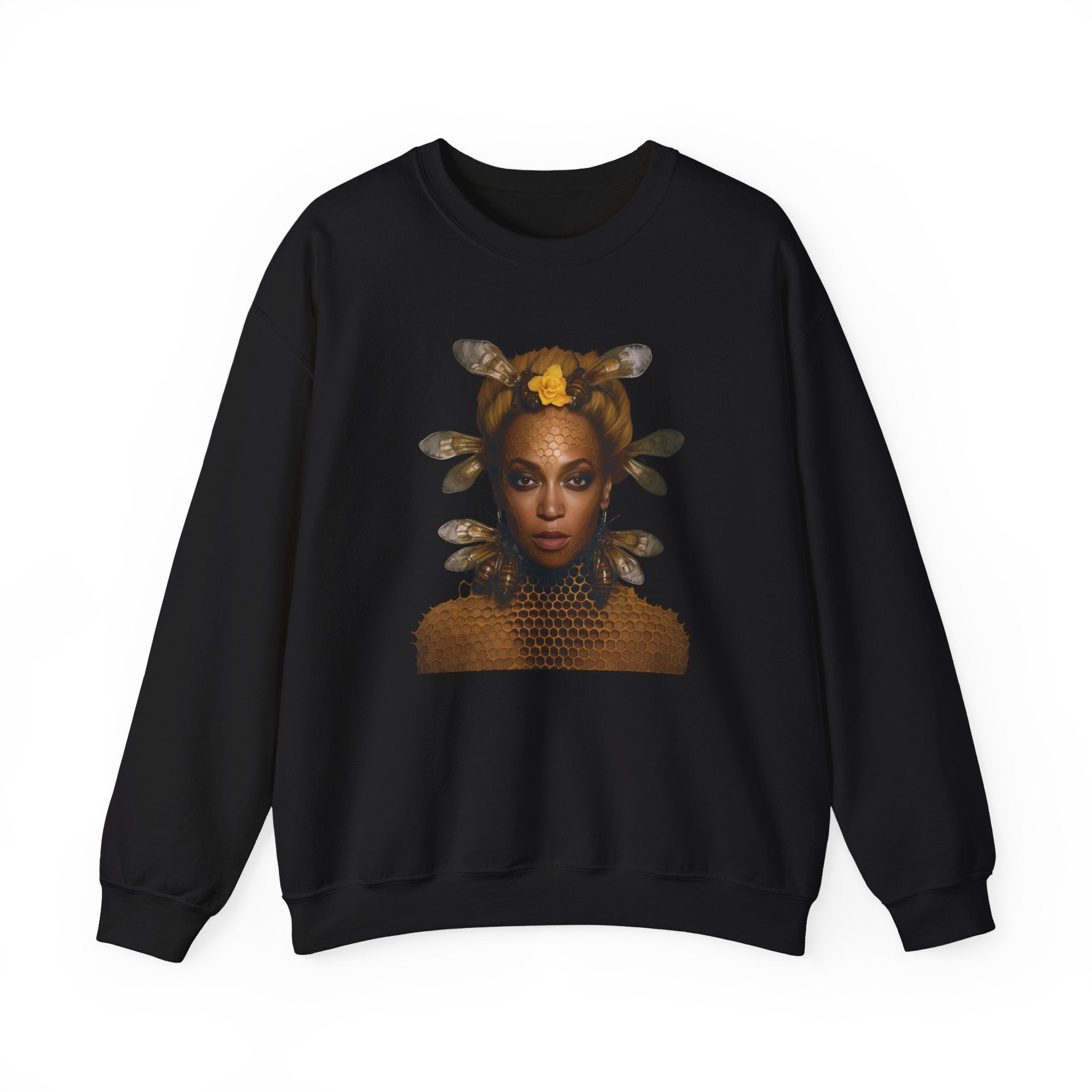 Queen Bee Unisex Heavy Blend™ Crewneck Sweatshirt - Embrace Your Inner Royalty with Iconic Pop Style