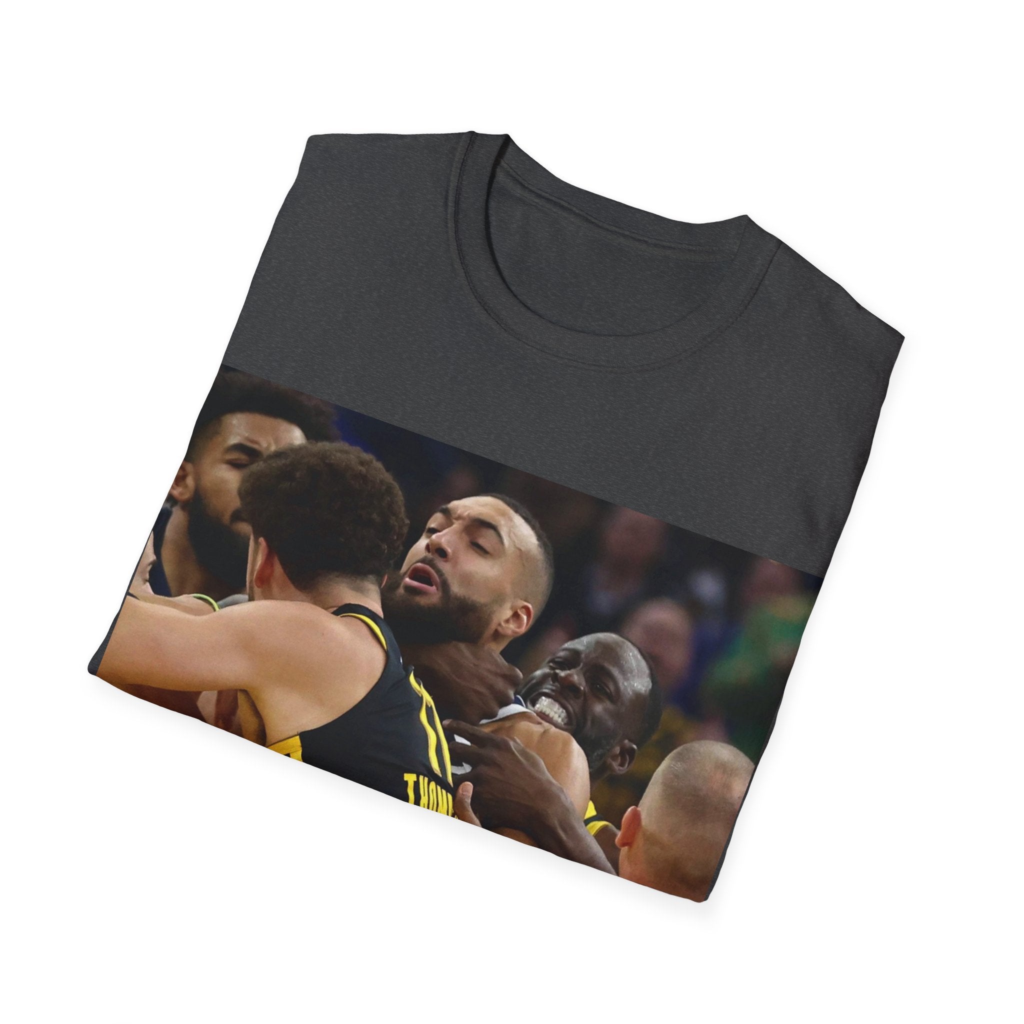 Warrior Hold Funny Basketball T-Shirt | Gift for Athletes | On-Court Fight Theme | Birthday Gift for Father & Basketball Players