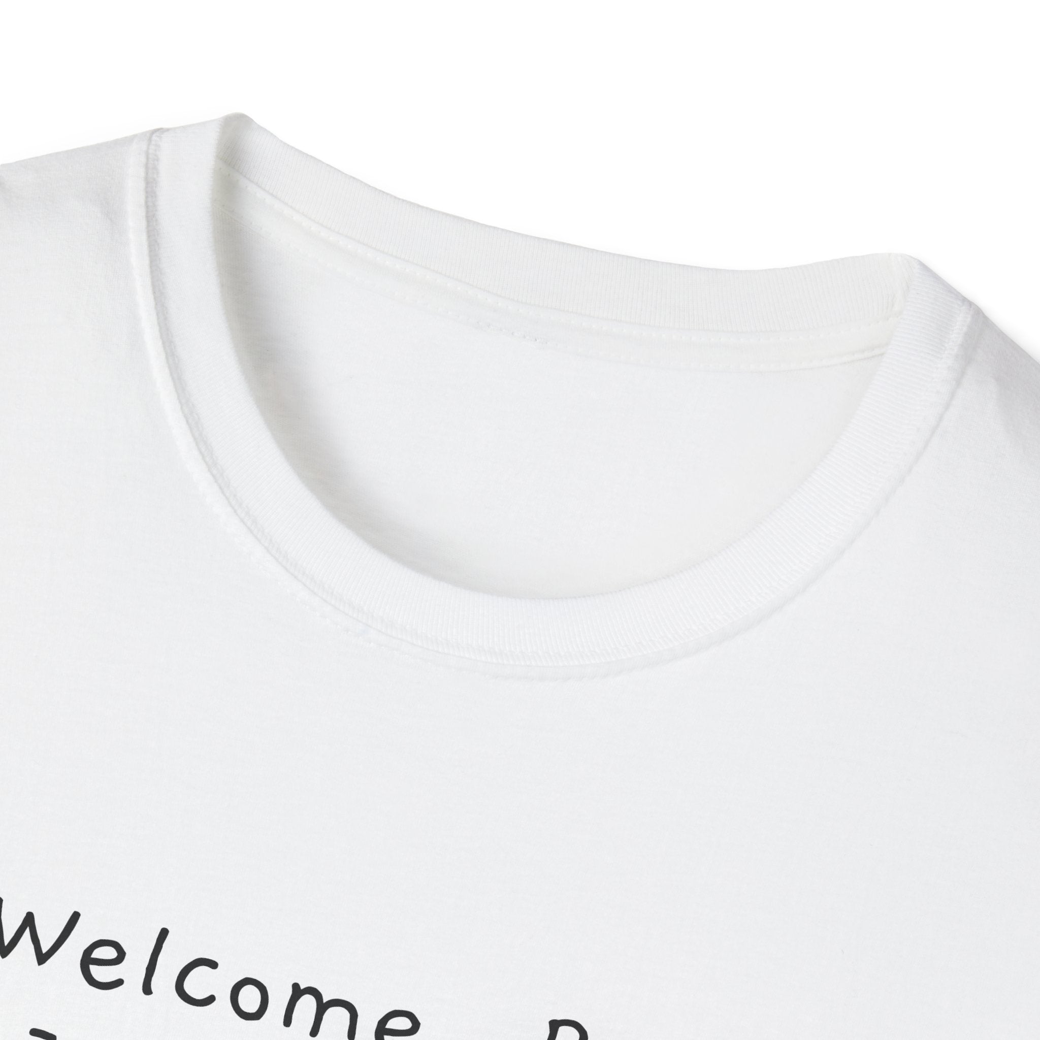 OCD Funny T-Shirt "Welcome, But: [✓] Don’t Touch, [✓] No Mess, [✓] Follow My Lead" Unisex Softstyle T-Shirt: A Humorous Take on Hosting Perfection Funny T-Shirt