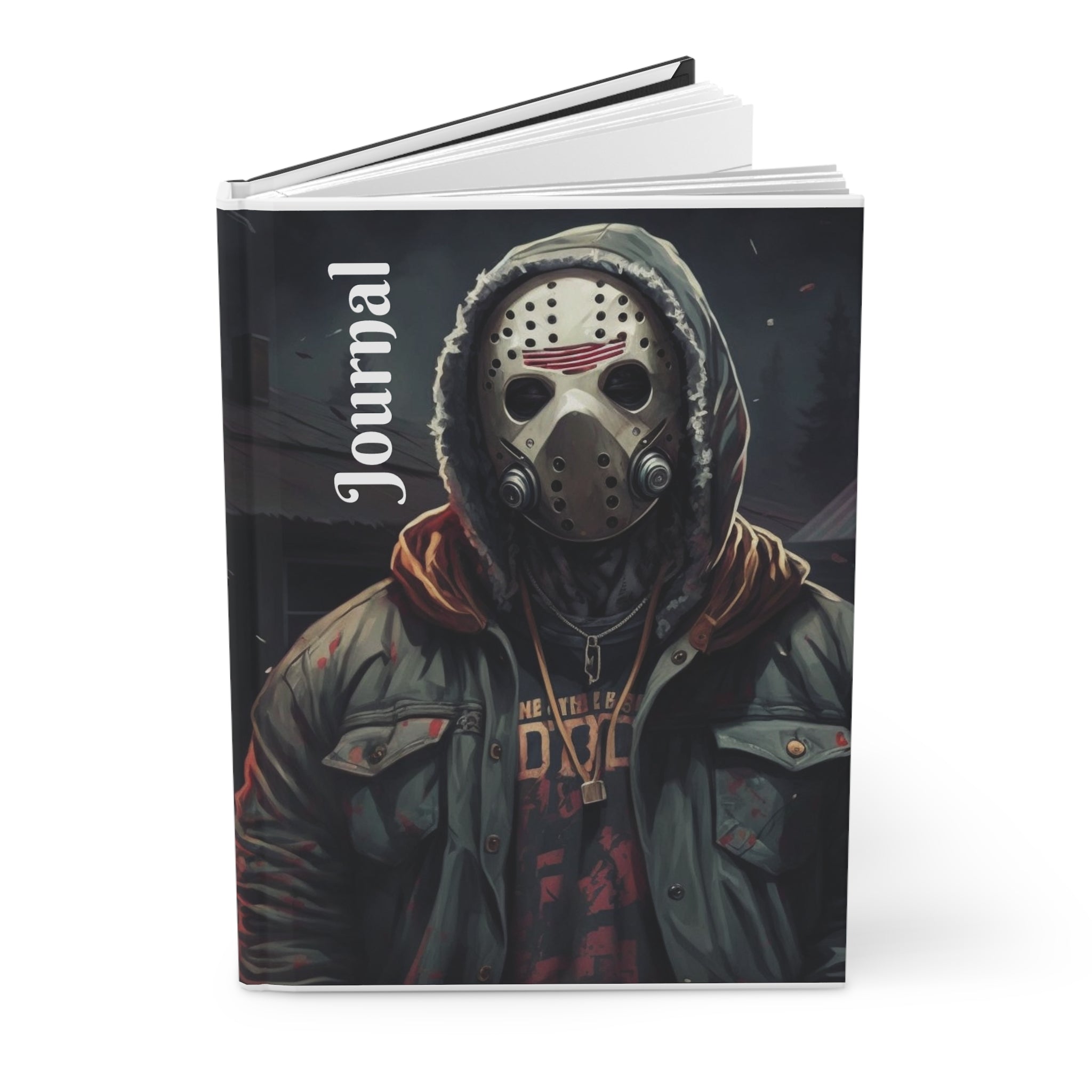 Hardcover Journal Matte-"Jason Spit Fire" (Professional Art)