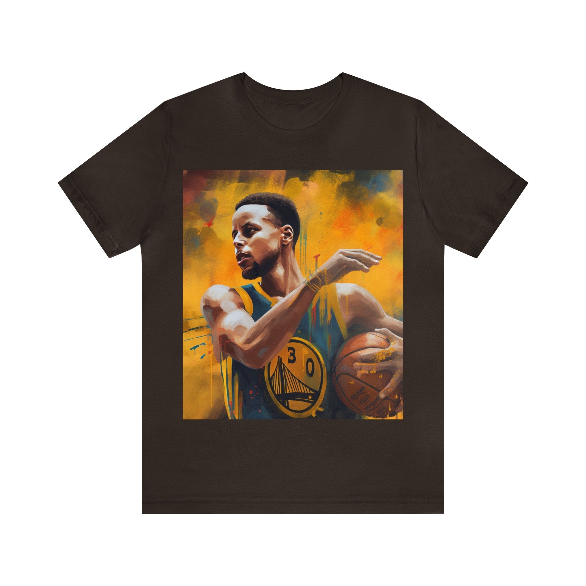 Support Your Warrior From the Golden State!  Wear to any Event! Dynamic Basketball Athlete 3-Point Shooter Unisex Jersey Tee - Premium Sports Fan Apparel for Sports Fans and Fans of Dynamic Players