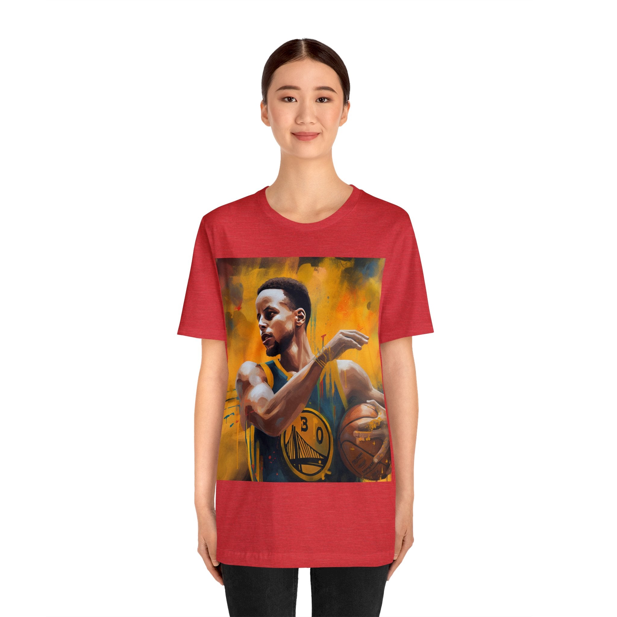 Stylish Shirt for Wear to any Event! Dynamic Basketball Athlete 3-Point Shooter Unisex Jersey Tee - Premium Sports Fan Apparel for Sports Fans and Fans of Dynamic Players