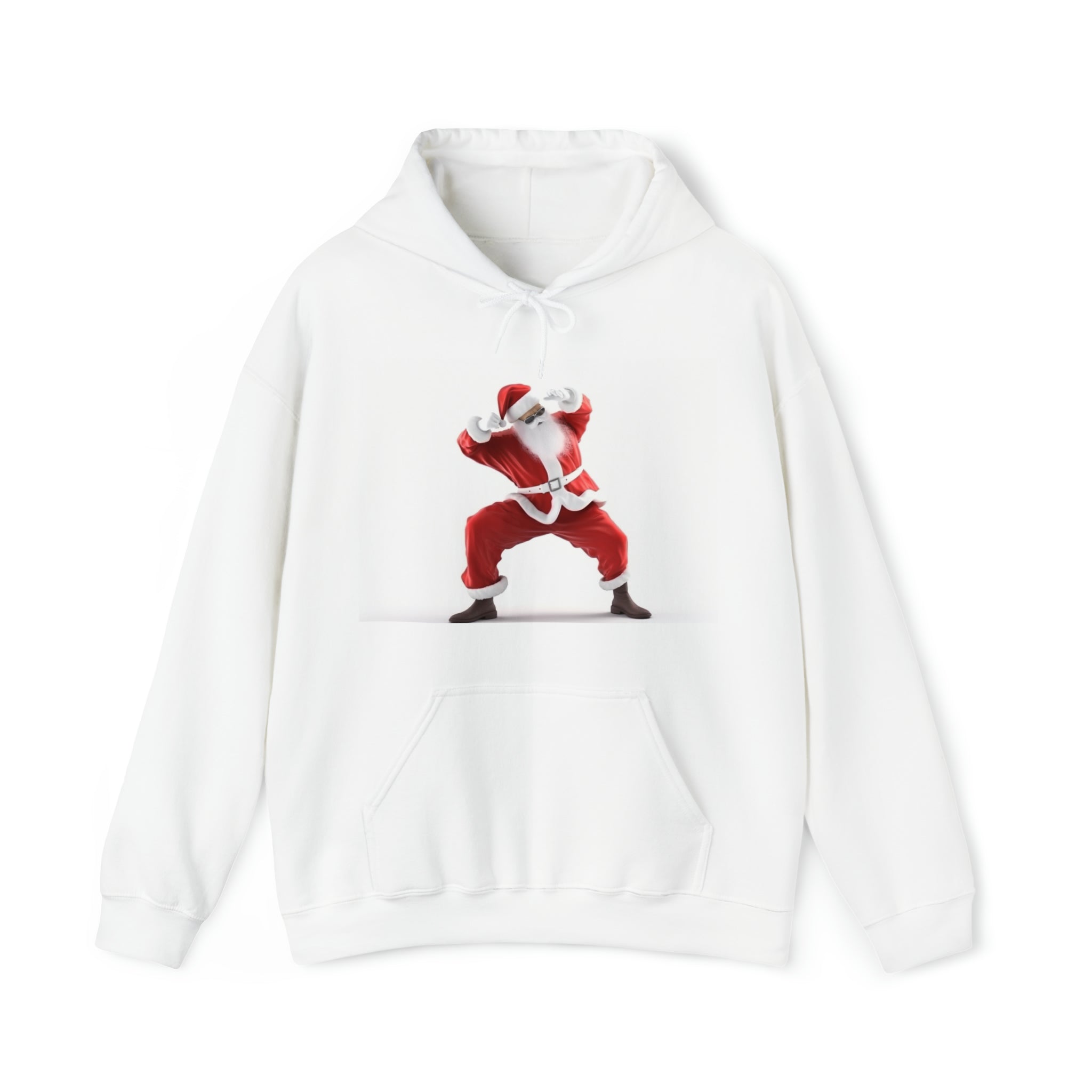 Women's Heavy Blend™ Hooded Sweatshirt- "Boogie Santa" Conversation Starter Cold Weather Casual Wear Gift for Her