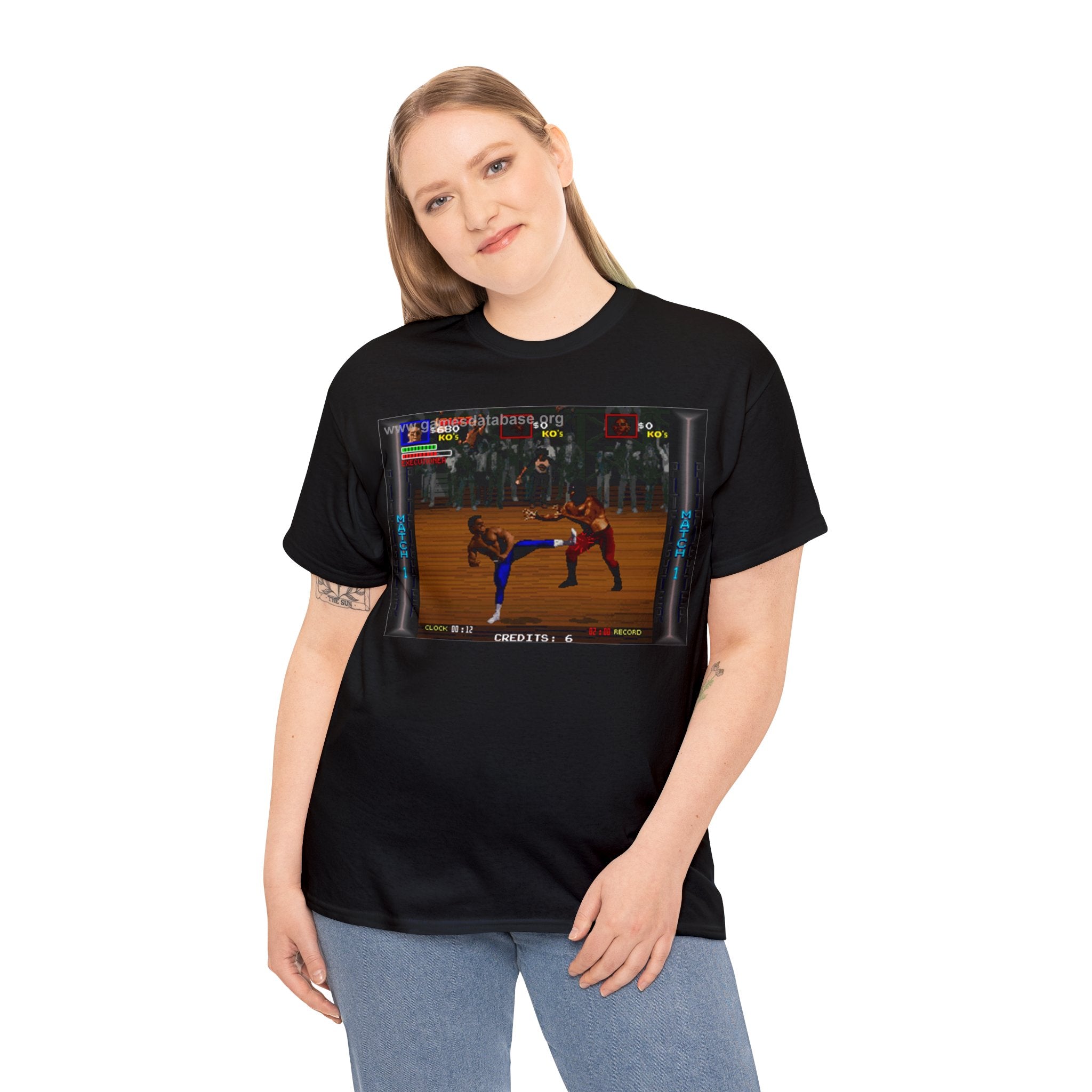 🕹️ Gift for Retro and Vintage Fans Arcade Game Retro Shirt Unisex Heavy Cotton Tee - Nostalgic Vintage Gaming Apparel for Arcade Enthusiasts