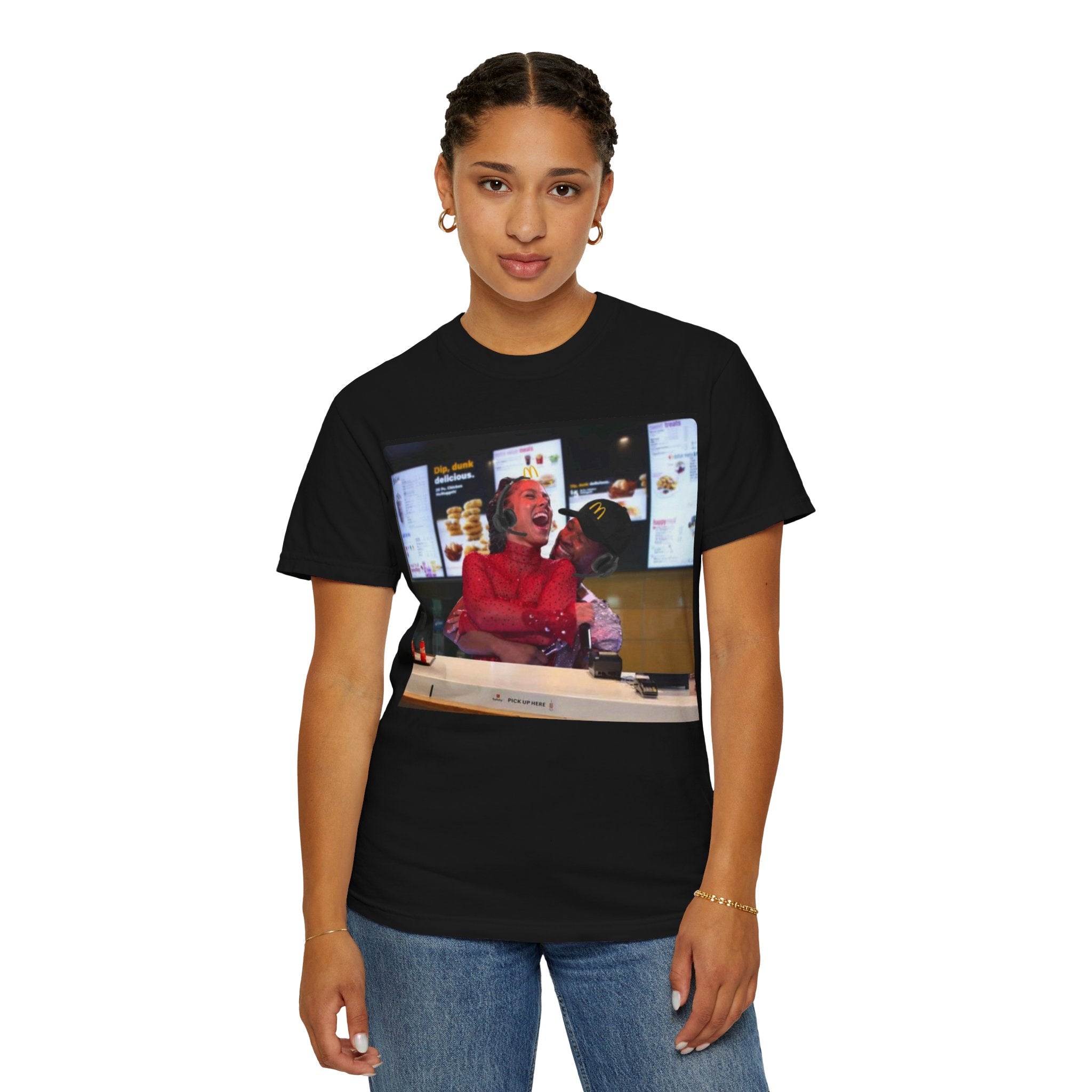 Unisex R&B Music Icons Comedy T-Shirt Alicia Keys and Usher Inspired