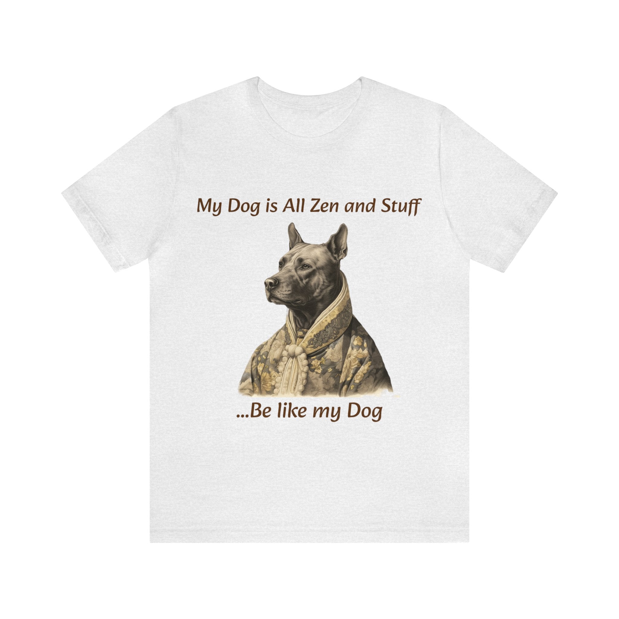 Dog Owner Gift Pet Lover Shirt Unisex Short Sleeve Tee | Funny Dog Lover Shirt for Relaxing with Furry Friends Conversation Starter