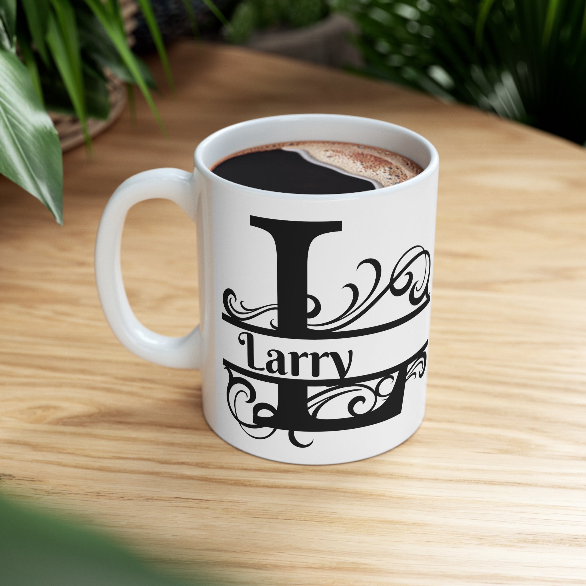 Customized Name and Initial Mug for Daily Use