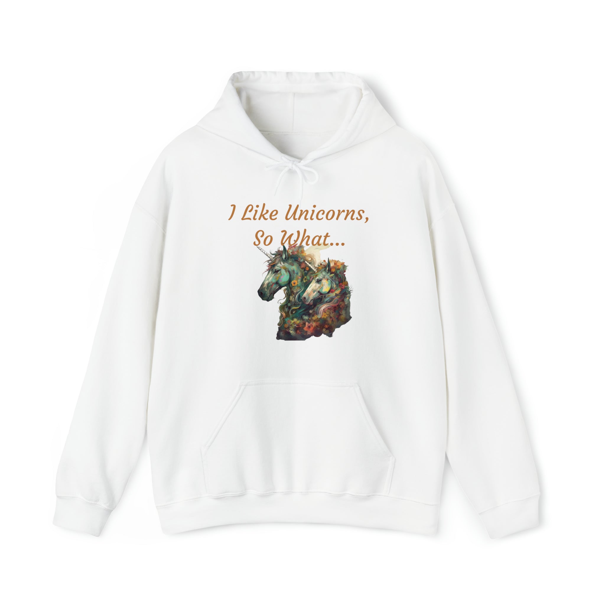 Women's Heavy Blend™ Hooded Sweatshirt-- "I Like..." Beautiful Professional Art Gift Wear for Cold Weather and Holidays