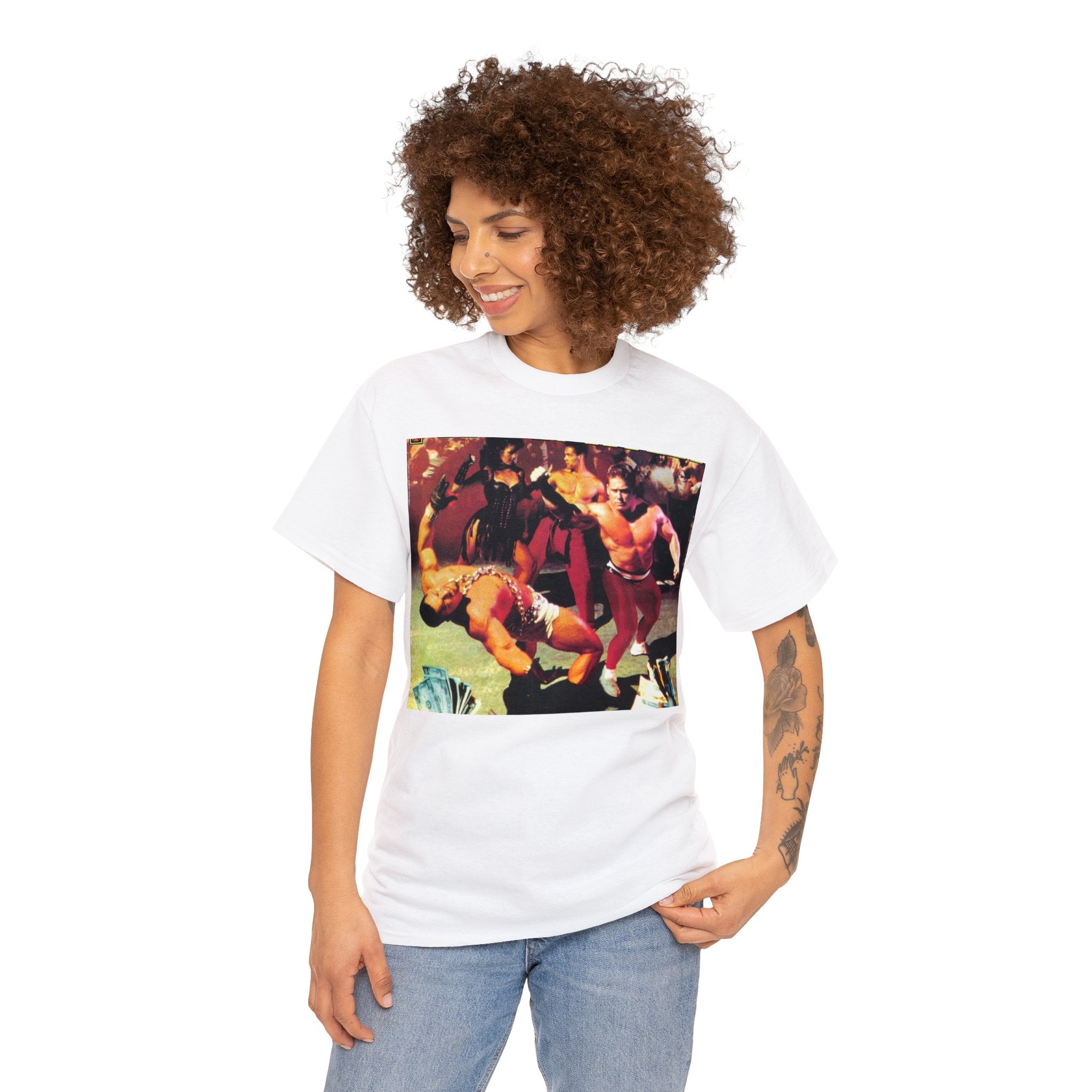 🕹️ Pitfighter Arcade Game Retro Shirt Unisex Heavy Cotton Tee - Nostalgic Vintage Gaming Apparel for Arcade Enthusiasts