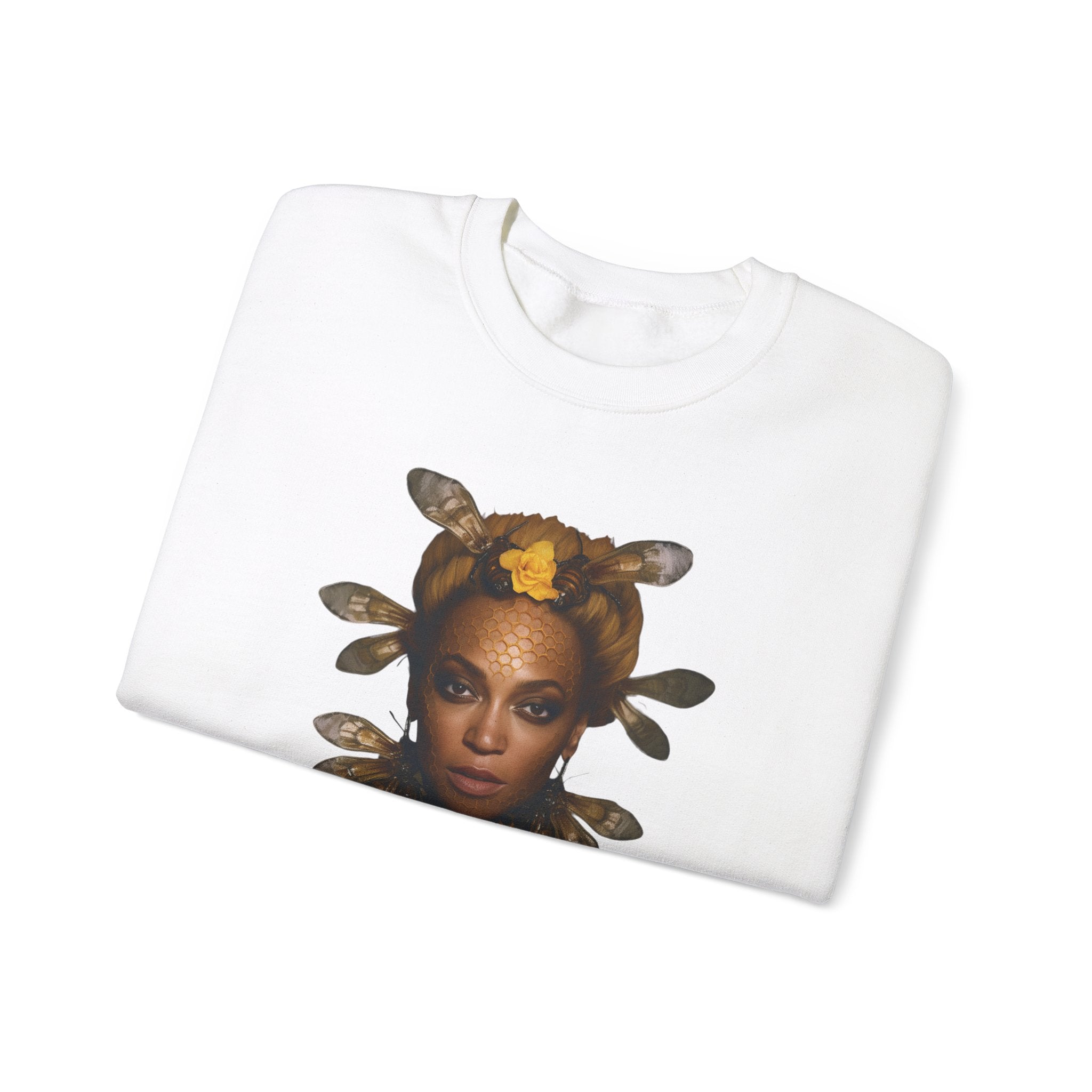 Queen Bee Unisex Heavy Blend™ Crewneck Sweatshirt - Embrace Your Inner Royalty with Iconic Pop Style