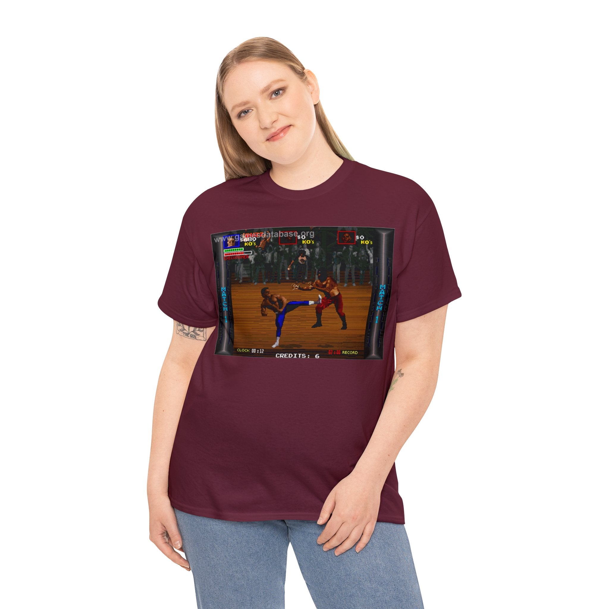 🕹️ Gift for Retro and Vintage Fans Arcade Game Retro Shirt Unisex Heavy Cotton Tee - Nostalgic Vintage Gaming Apparel for Arcade Enthusiasts