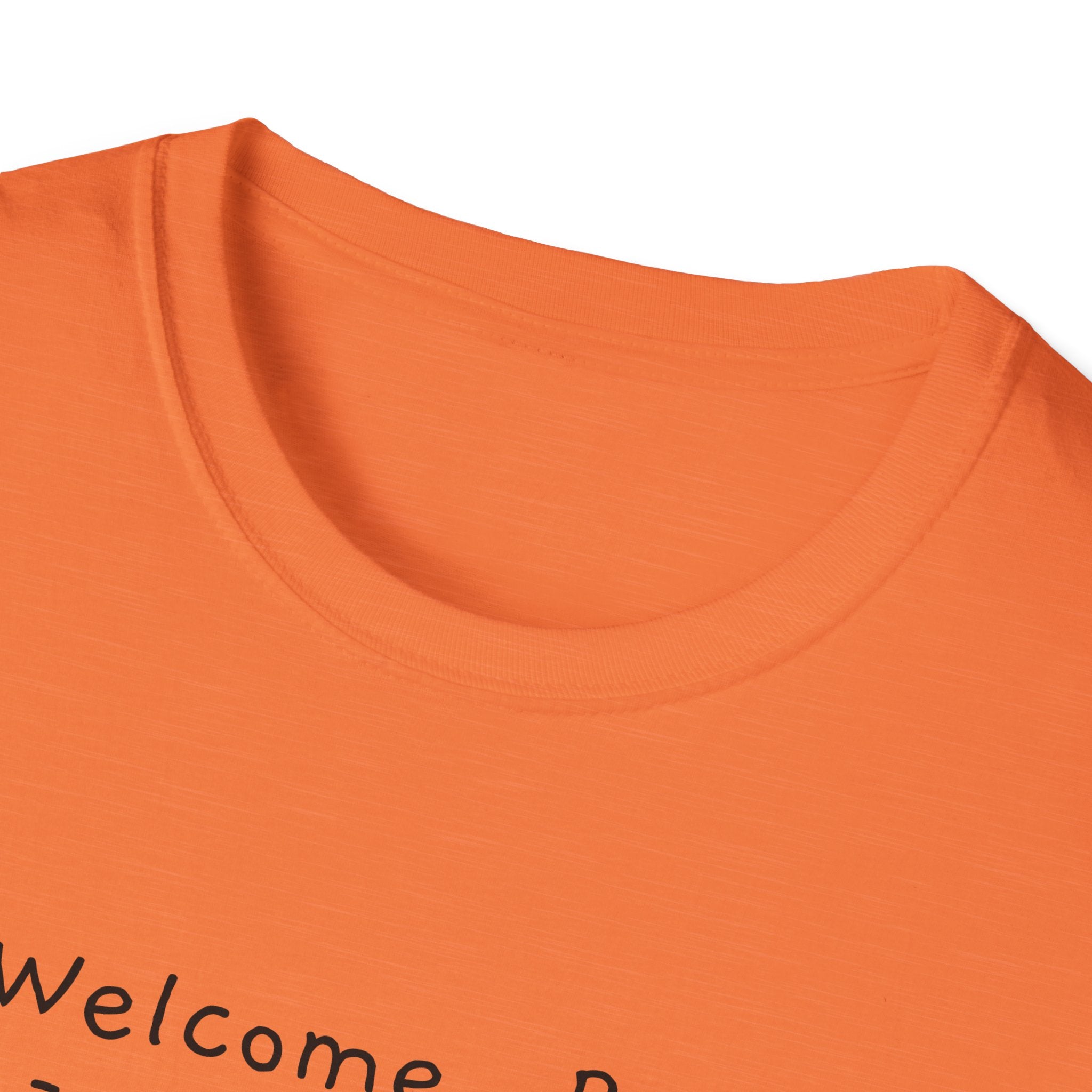 OCD Funny T-Shirt "Welcome, But: [✓] Don’t Touch, [✓] No Mess, [✓] Follow My Lead" Unisex Softstyle T-Shirt: A Humorous Take on Hosting Perfection Funny T-Shirt