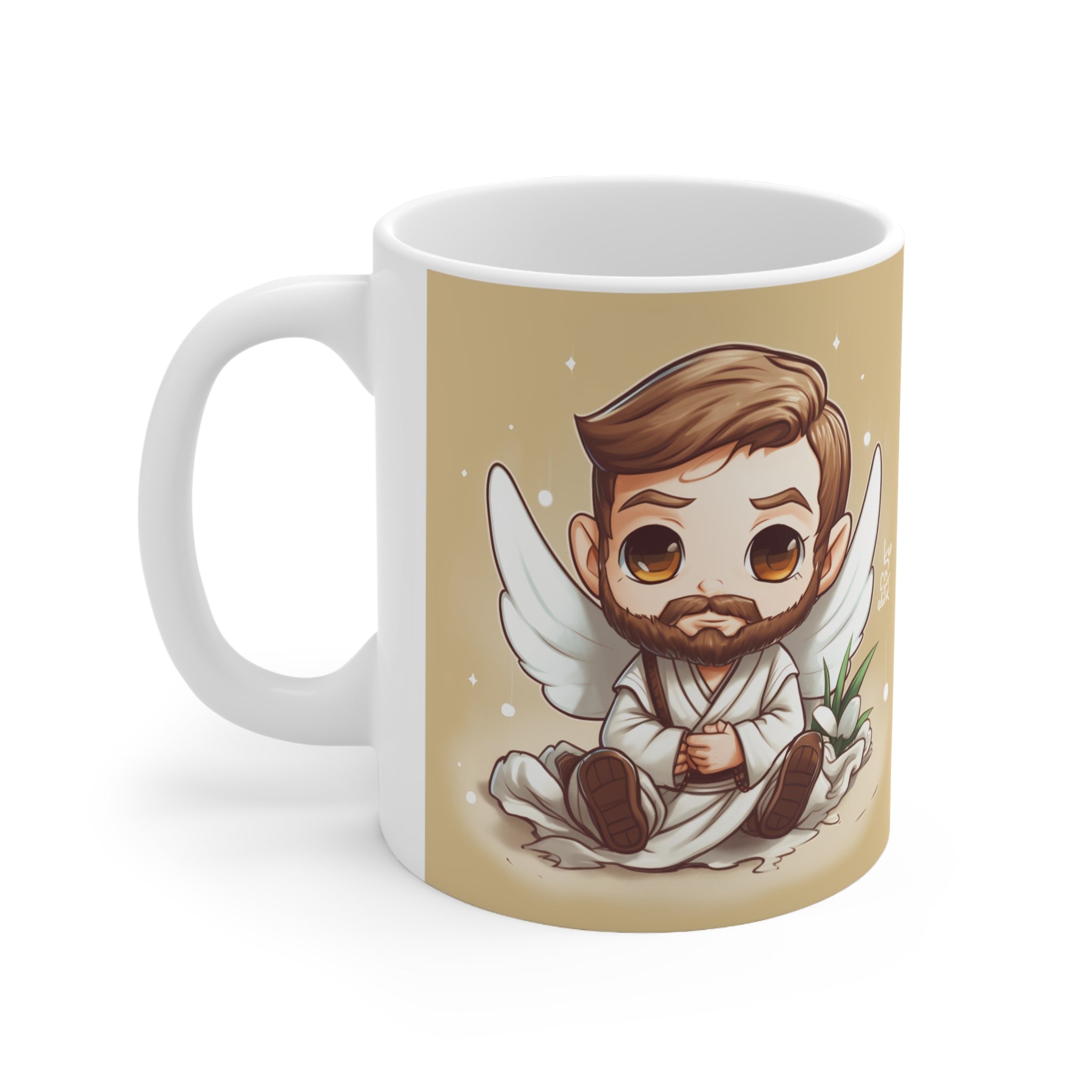 Classic Galaxy Hero Romantic Valentine's Day Cupid Ceramic Mug 11oz - Unique Gift for the One You Love or for the Ideal Gift for Friends