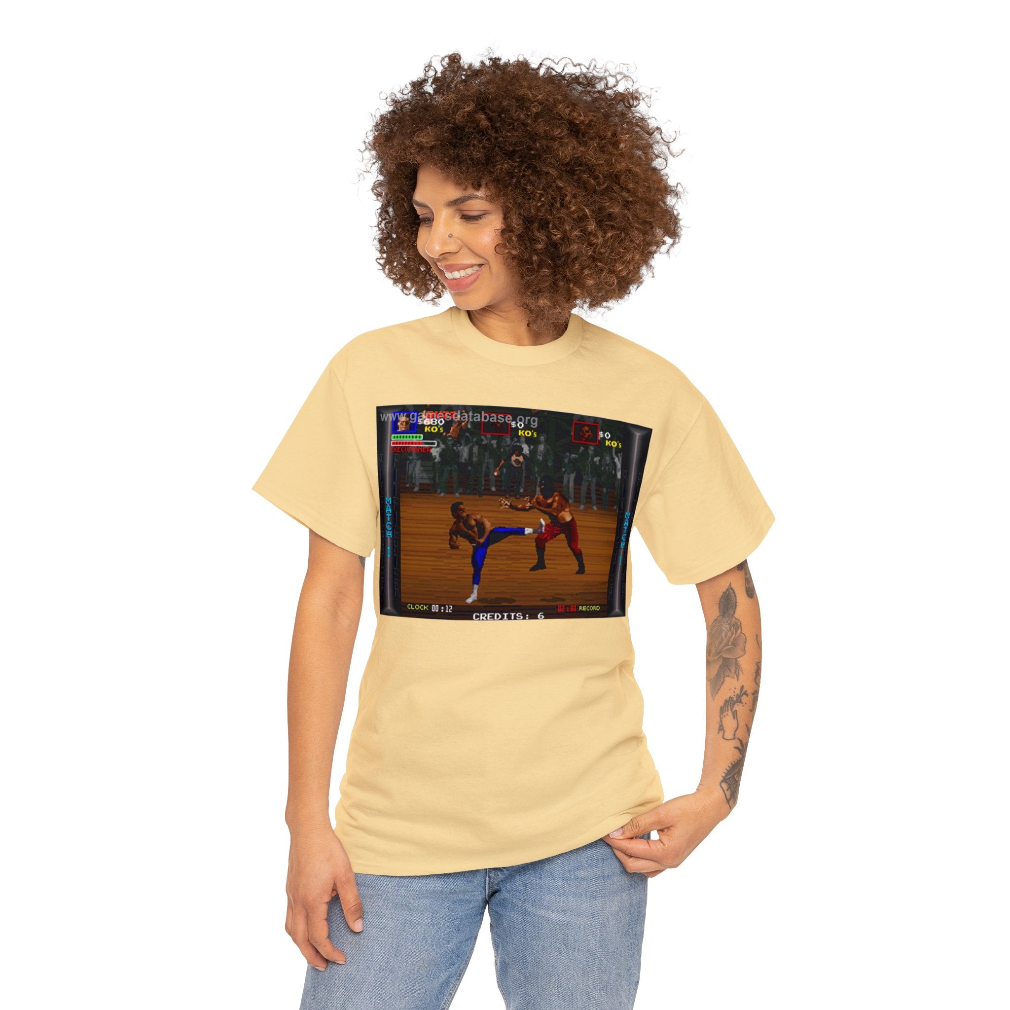 🕹️ Gift for Retro and Vintage Fans Arcade Game Retro Shirt Unisex Heavy Cotton Tee - Nostalgic Vintage Gaming Apparel for Arcade Enthusiasts