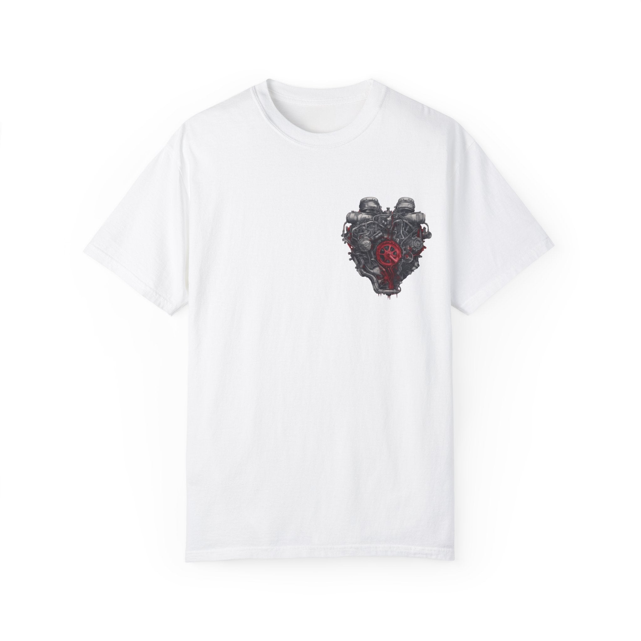 Diesel Engine Heart illustration for Medical Students T-shirt for Engineers Gift for Funny Gift Idea for Him for Her Present Funny Shirt