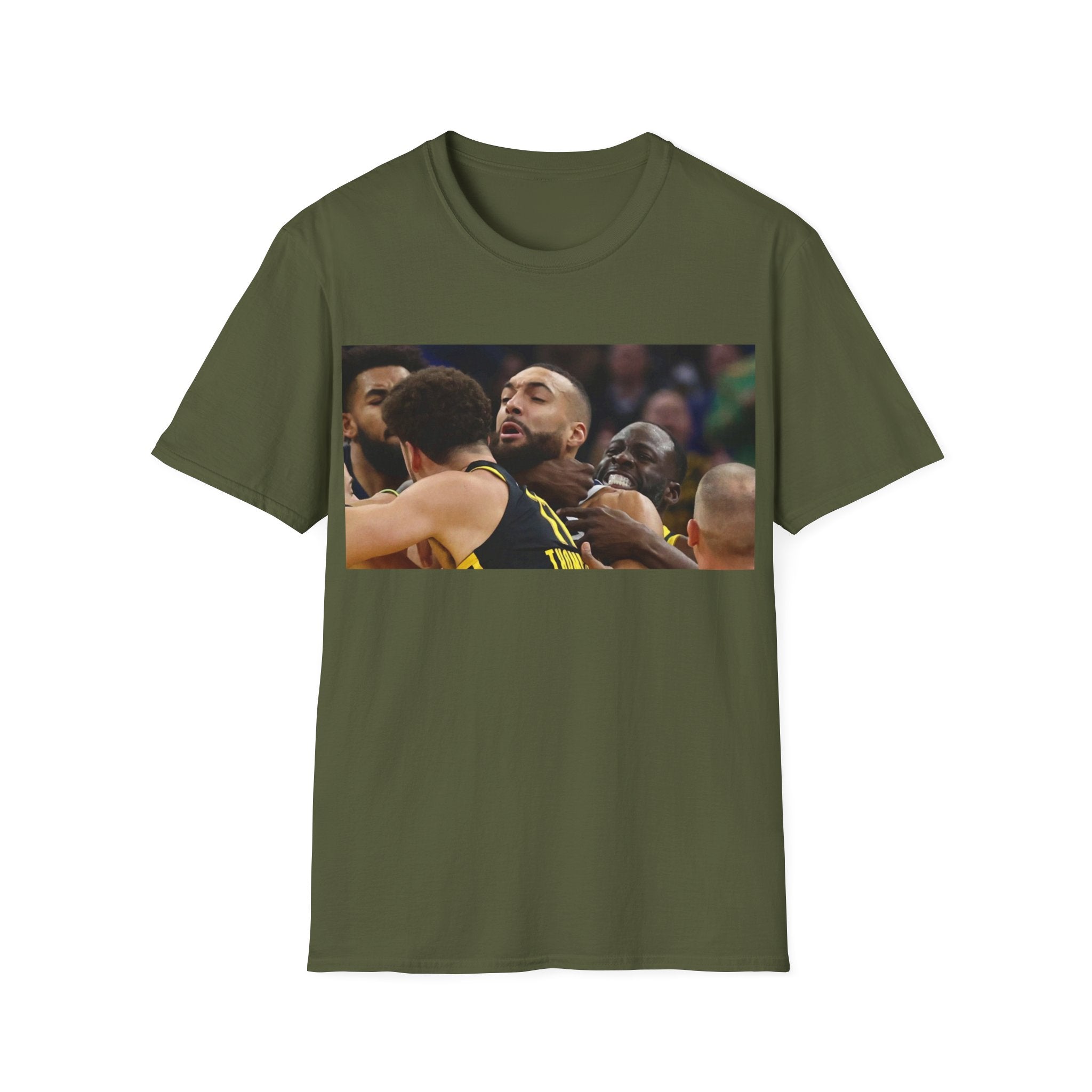 Warrior Hold Funny Basketball T-Shirt | Gift for Athletes | On-Court Fight Theme | Birthday Gift for Father & Basketball Players