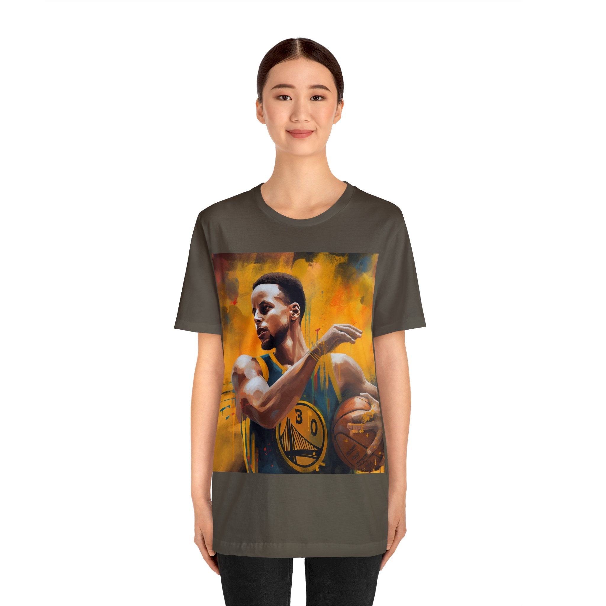 Support Your Warrior From the Golden State!  Wear to any Event! Dynamic Basketball Athlete 3-Point Shooter Unisex Jersey Tee - Premium Sports Fan Apparel for Sports Fans and Fans of Dynamic Players