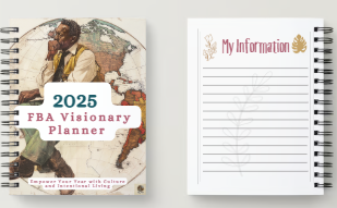 2025 FBA Visionary Planner: Empower Your Year with Culture and Intentional Living