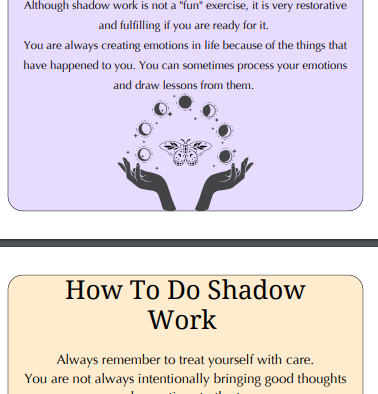 his 113-page digital guide is designed to help you embrace shadow work as a powerful tool for healing, growth, and empowerment. Inspired by the resilience of Foundational Black Americans