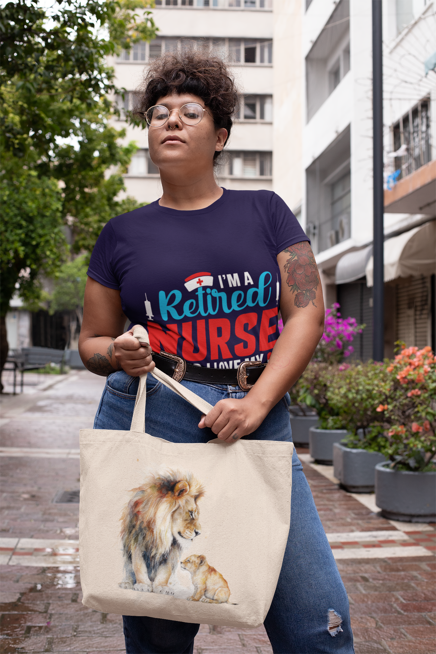 Celebrate Your Nursing Legacy with the 'I’m A Retired Nurse' Unisex Jersey Short Sleeve V-Neck Tee - Perfect Gift for Retired Nurses